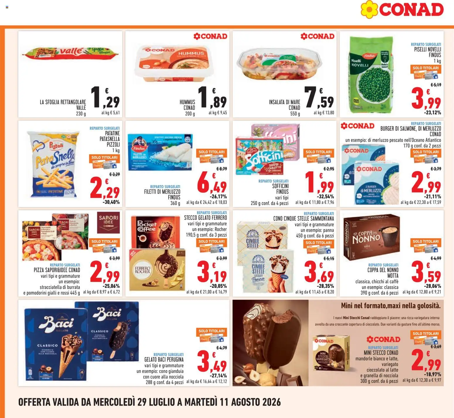 Volantino Conad del 29/07/2026 | Pagina: 10