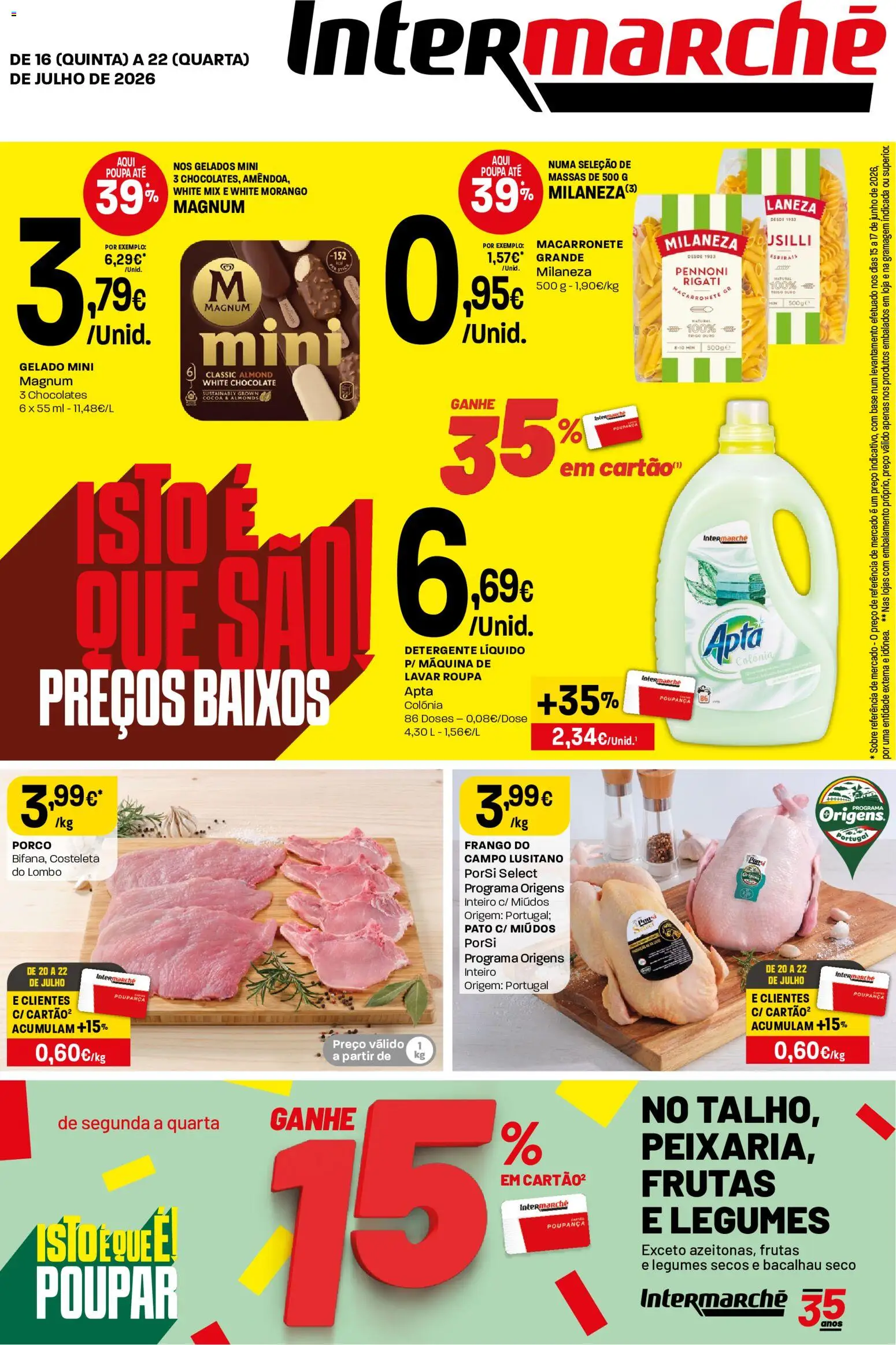 Intermarché folheto » de 16/07/2026 catalogue cover