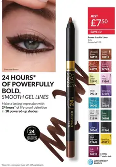 Preview of AVON - Offers valid from 01/08/2026 | Page: 47 | Products: Eyeliner, Chocolate