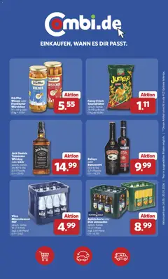 Combi Prospekt ab 26.05.2026 gültig | Seite: 30 | Produkte: Funny frisch, Jack Daniel's, Mineralwasser, Paprika