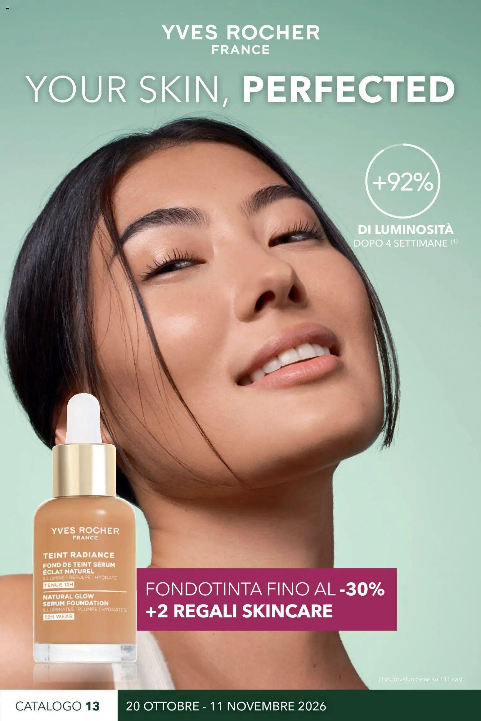 Volantino Yves Rocher del 20/10/2026 | Pagina: 1 | Prodotti: Fondotinta