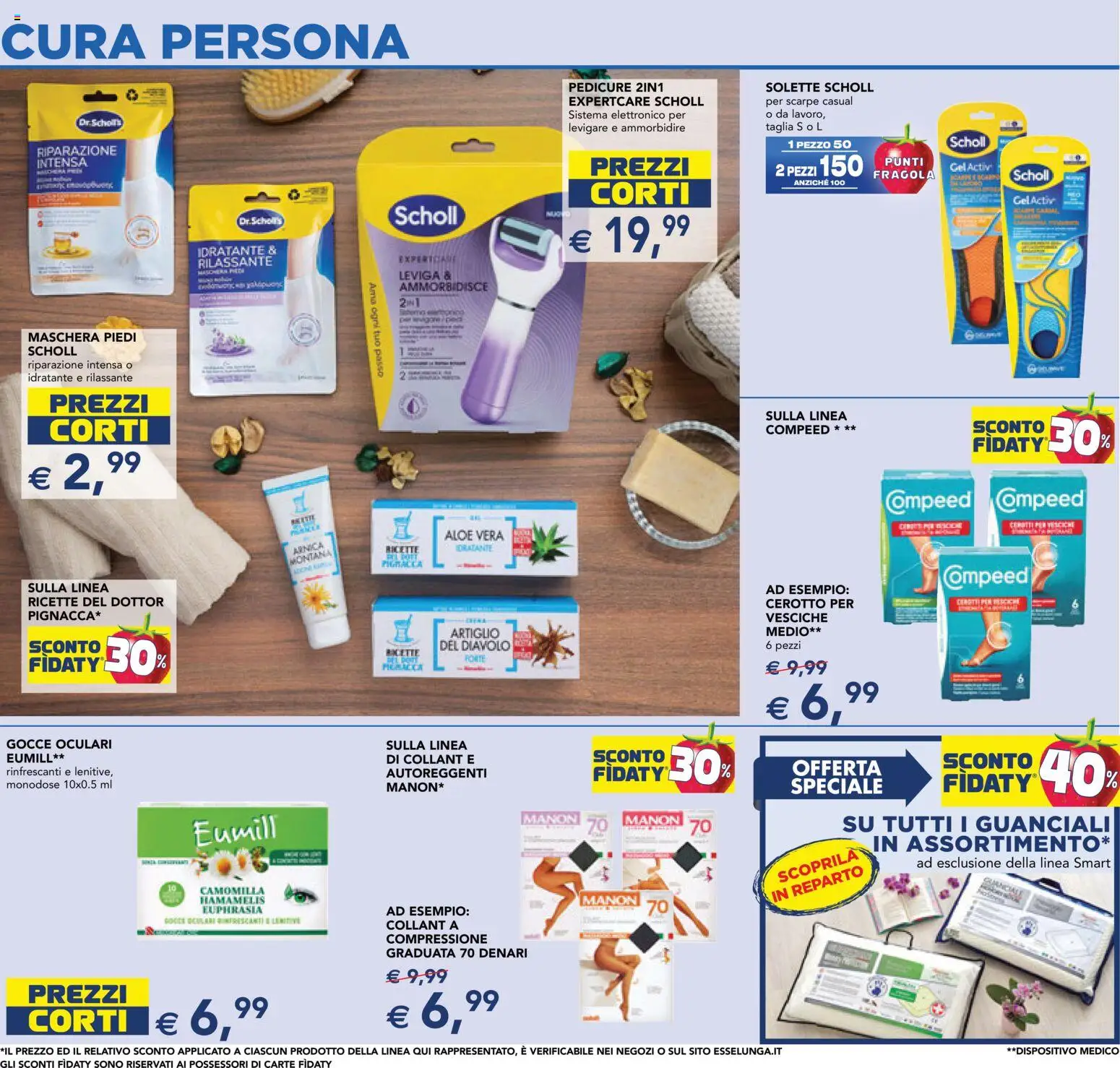 Volantino Esselunga S del 18.05.2026 | Pagina: 16 | Prodotti: Maschera, Scarpe, Collant, Aloe vera