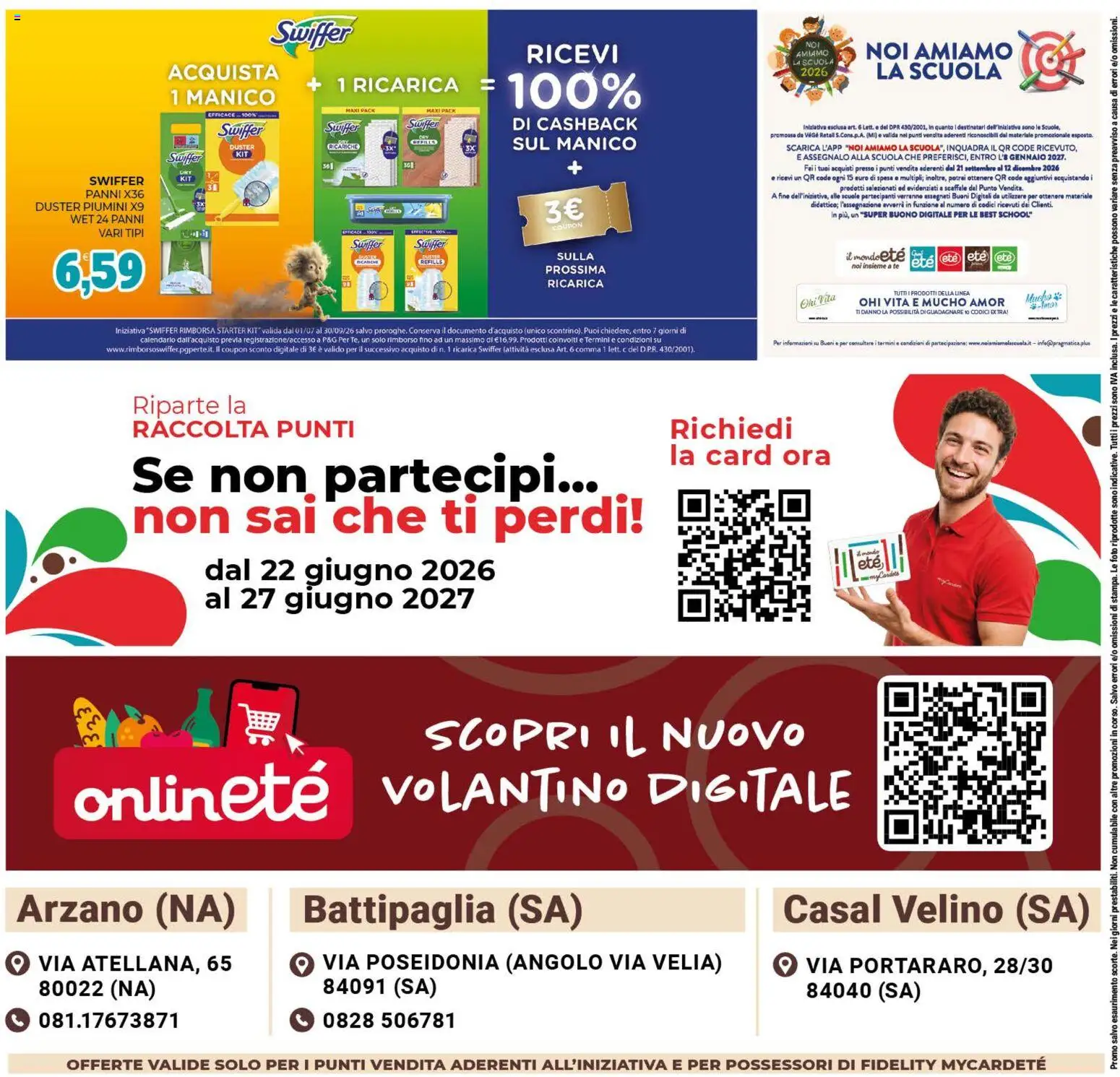 Volantino Eté del 22/09/2026 | Pagina: 24 | Prodotti: Tè, Scaffale, Panni