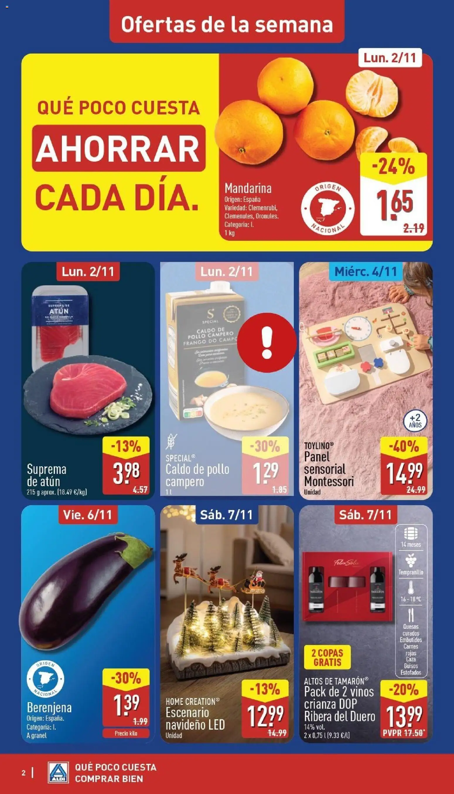 Aldi folleto Península │ válido desde el 02/11/2026 | Página: 2