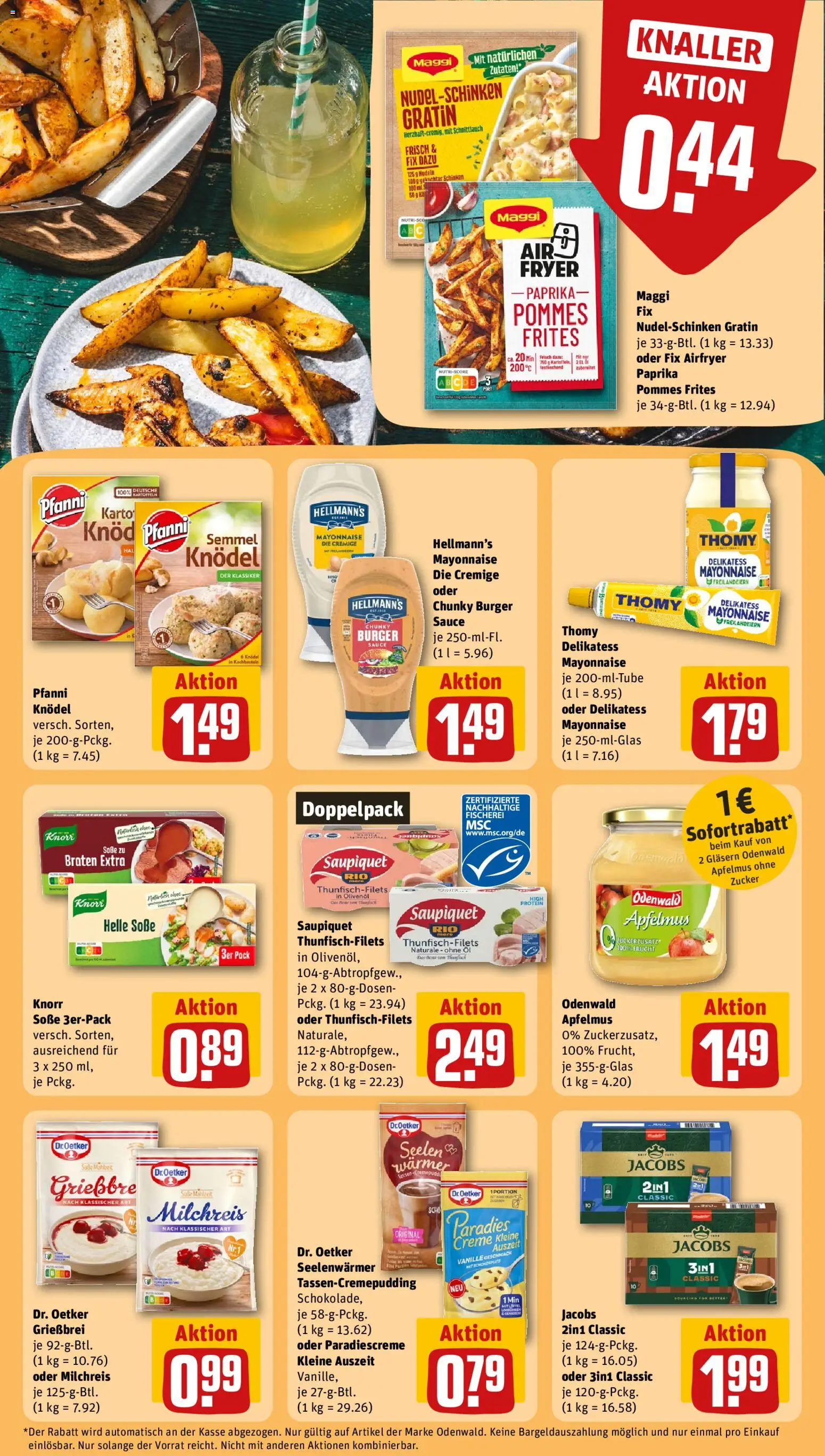 Rewe ihr Kaufpark Prospekt – gültig ab 21.09.2026 | Seite: 26 | Produkte: Öl, Pommes, Burger, Vanille