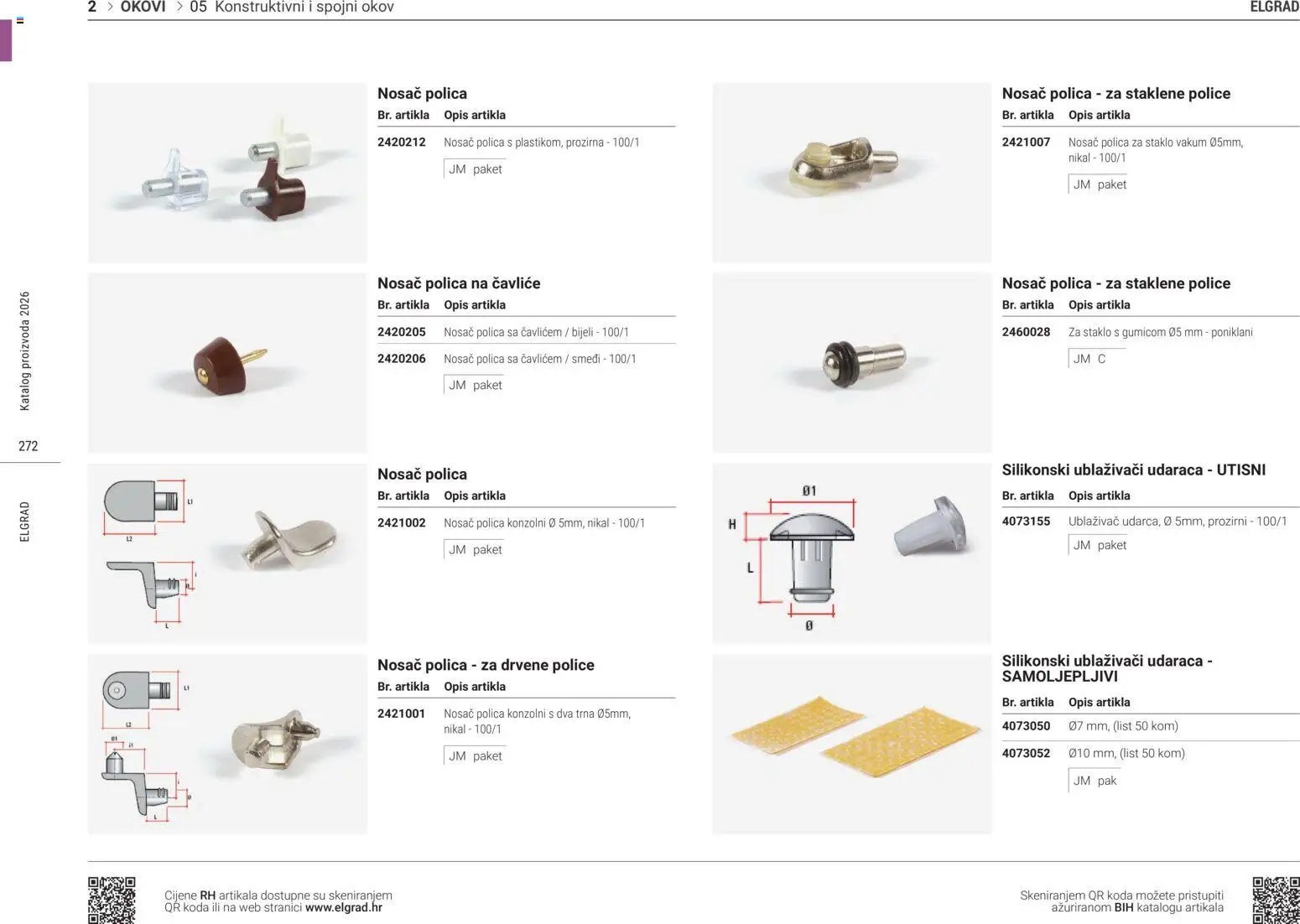 Elgrad katalog | vrijedi od 31.07.2026 | Stranica: 11 | Proizvodi: Polica