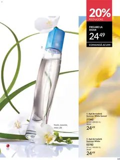 Ofertele Avon valabile de la 01.05.2026 | Pagină: 21 | Produse: Toaletă, Apă de toaletă, Apă