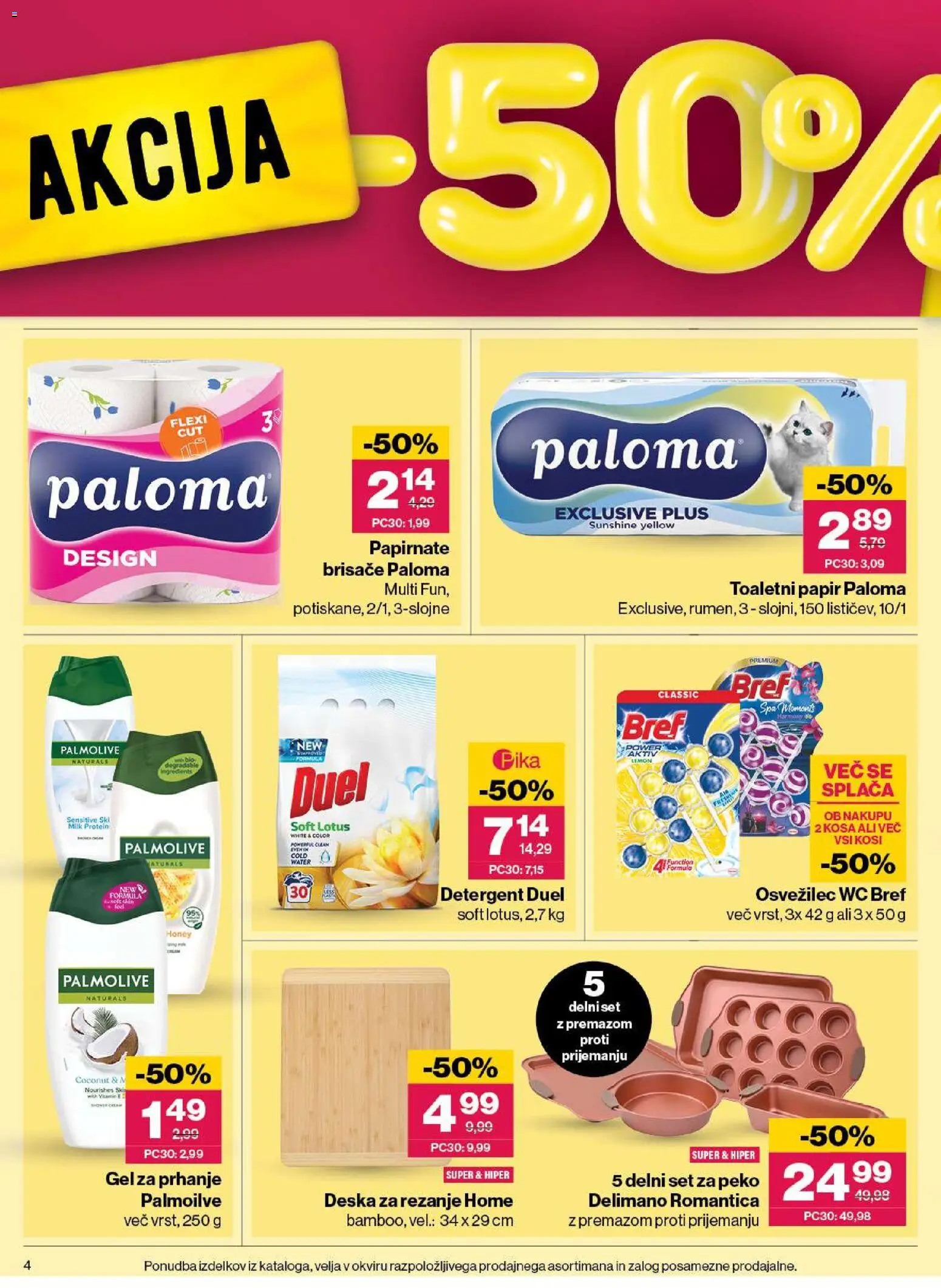 Novi Mercator katalog ponudbe – veljaven od 06.08.2026 | Stran: 4