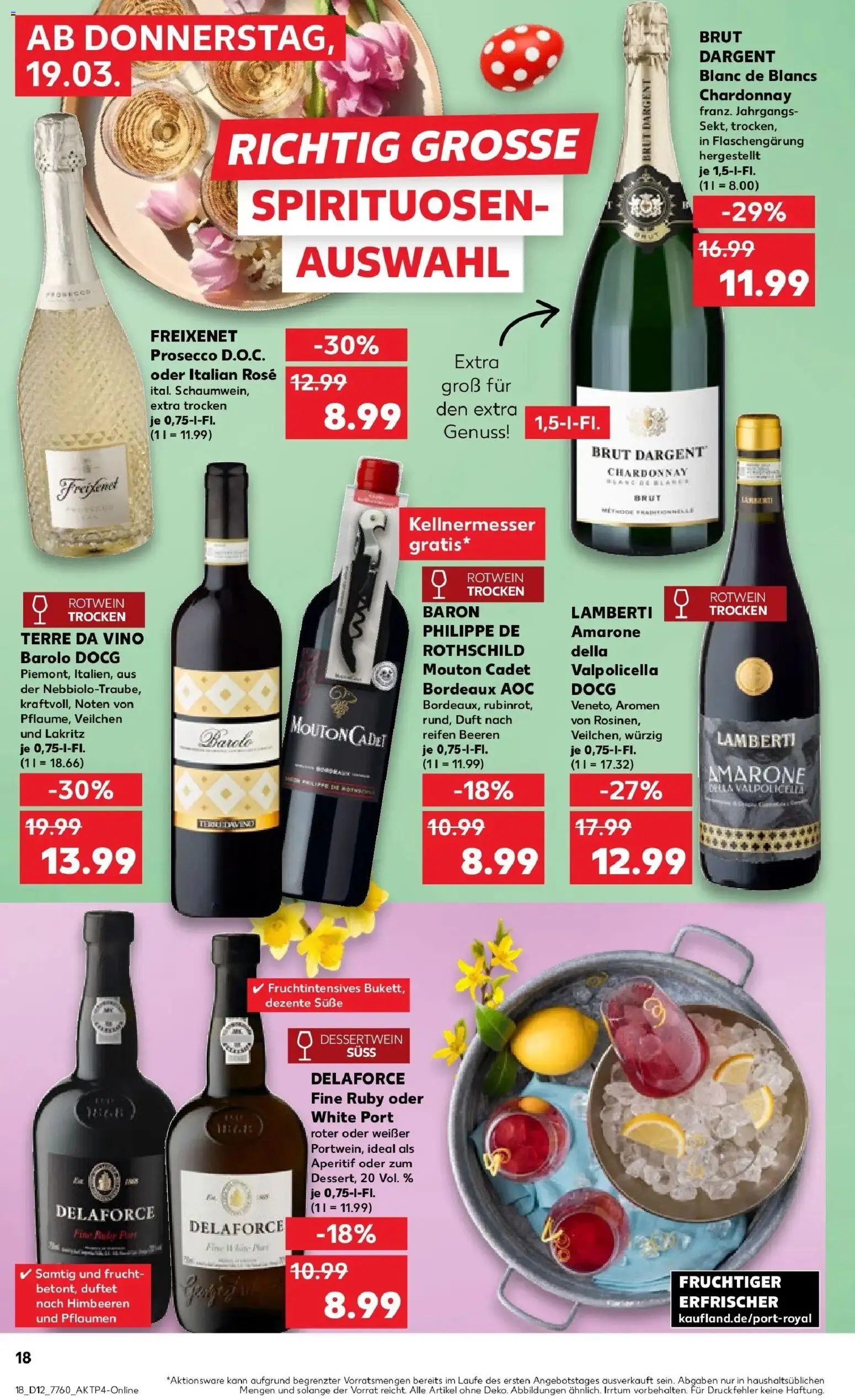 Kaufland Prospekt Unterschleißheim	 – gültig ab 16.03.2026 | Seite: 30 | Produkte: Pflaumen, Rotwein, Rotwein trocken, Prosecco