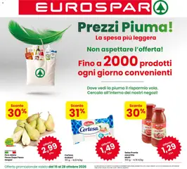 Anteprima del volantino Eurospar volantino Calalzo valido a partire dal 15/10/2026