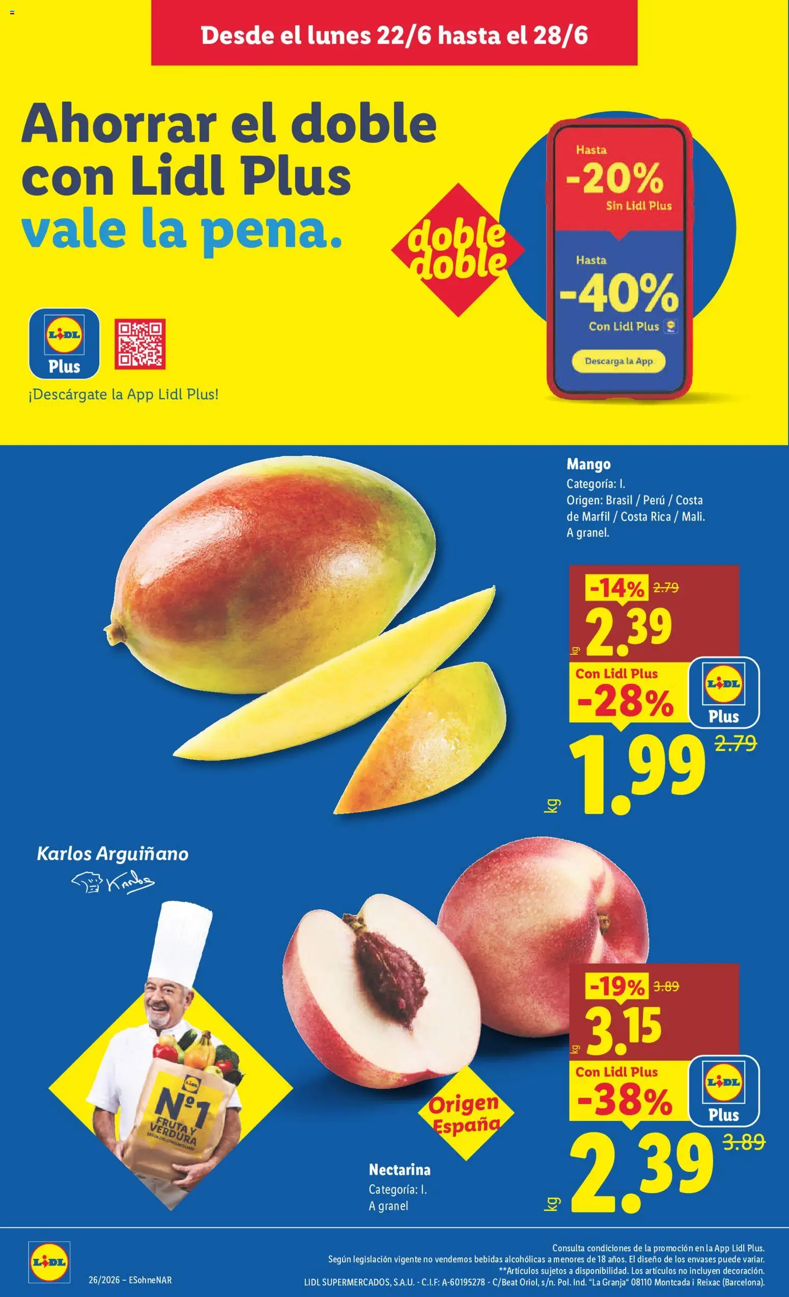 Lidl folleto │ válido desde el 22.06.2026 | Página: 2 | Productos: Ρούτερ