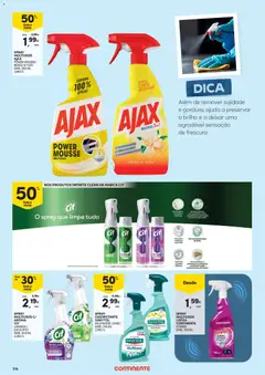 Pré-visualização Continente - Limpeza do Lar válido de 01/09/2026 | Página: 14 | Produtos: Fragrância, Probióticos, Sofás