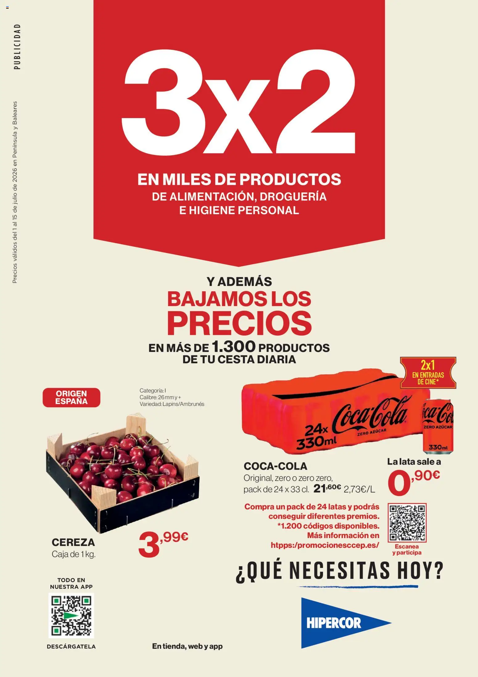 Hipercor catálogo del 01/07/2026 | folleto