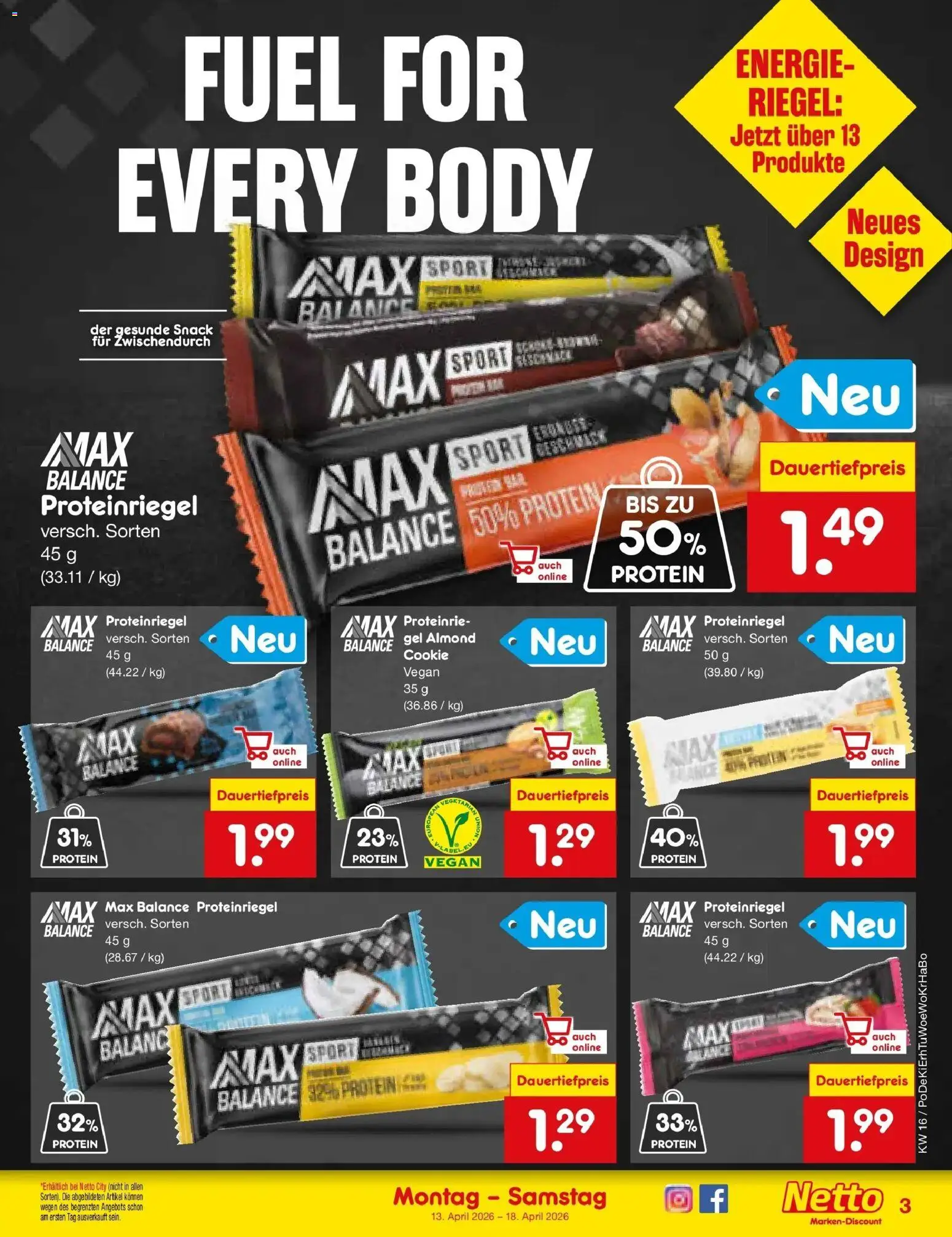 Netto Marken-Discount Prospekt Wuppertal	 – gültig ab 13.04.2026 | Seite: 33