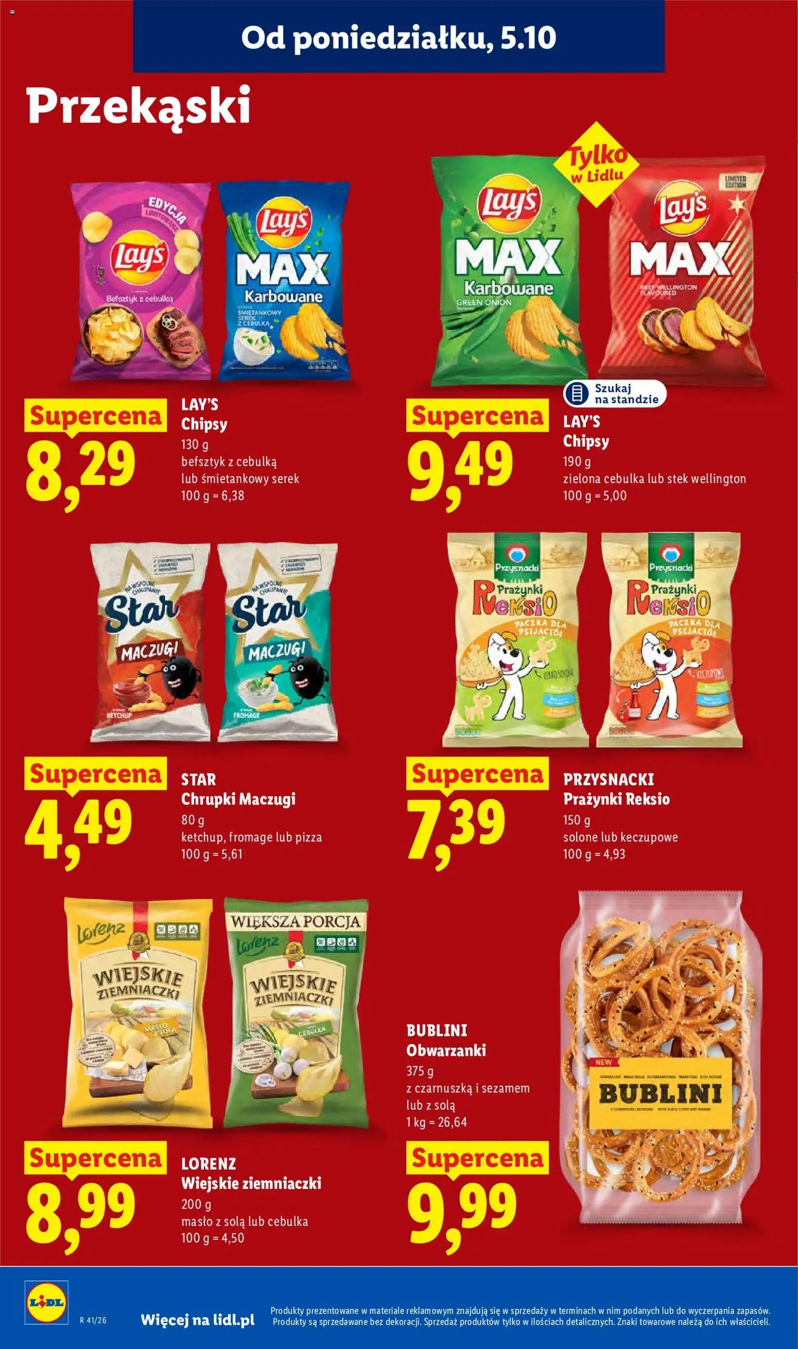 Lidl gazetka od 05.10.2026 | Strona: 74