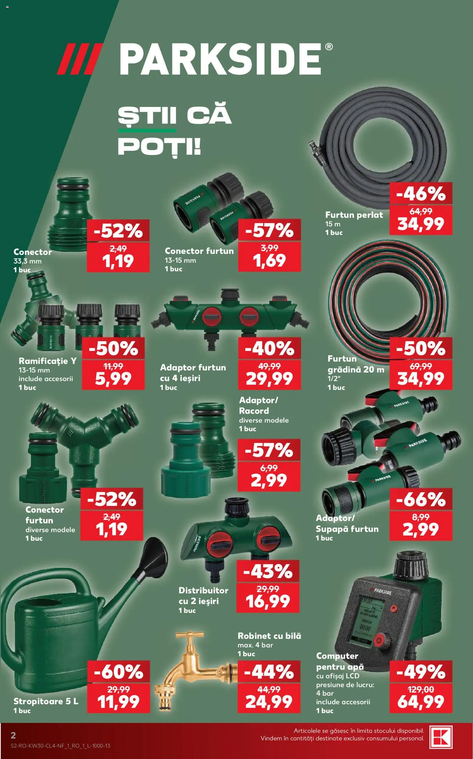 Noul catalog Kaufland – valabil de la 22.07.2026 | Pagină: 2 | Produse: Computer, Conector, Adaptor, Apă