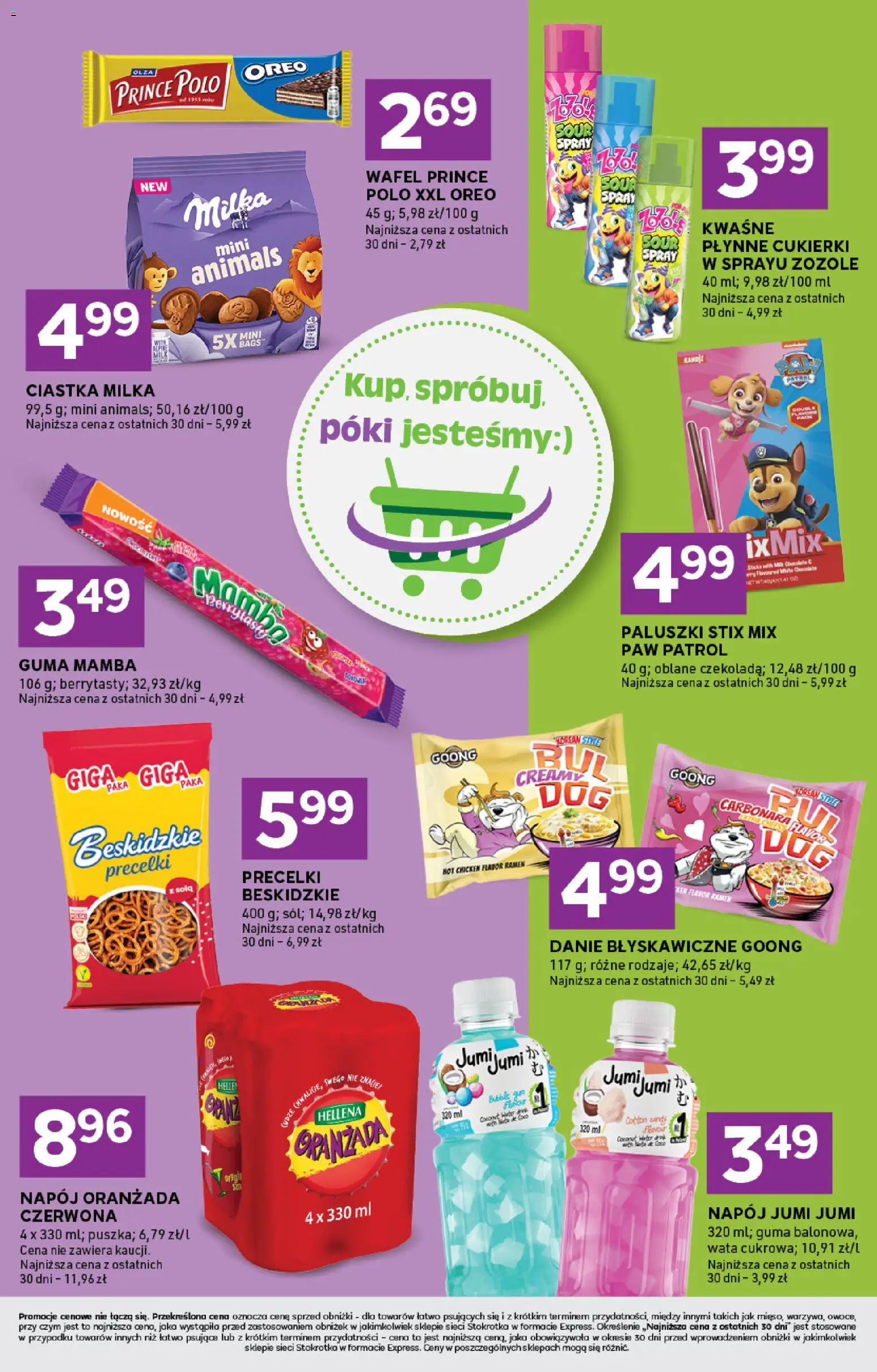Stokrotka gazetka - Express od 28.05.2026 | Strona: 5 | Produkty: Carbonara, Stokrotka, Milka, Cukierki