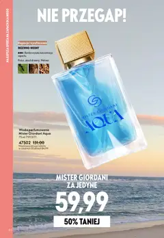 Pogląd oferty "Oriflame Katalog 8 2026" - ważna od 27.05.2026 | Strona: 60 | Produkty: Zapach, Woda