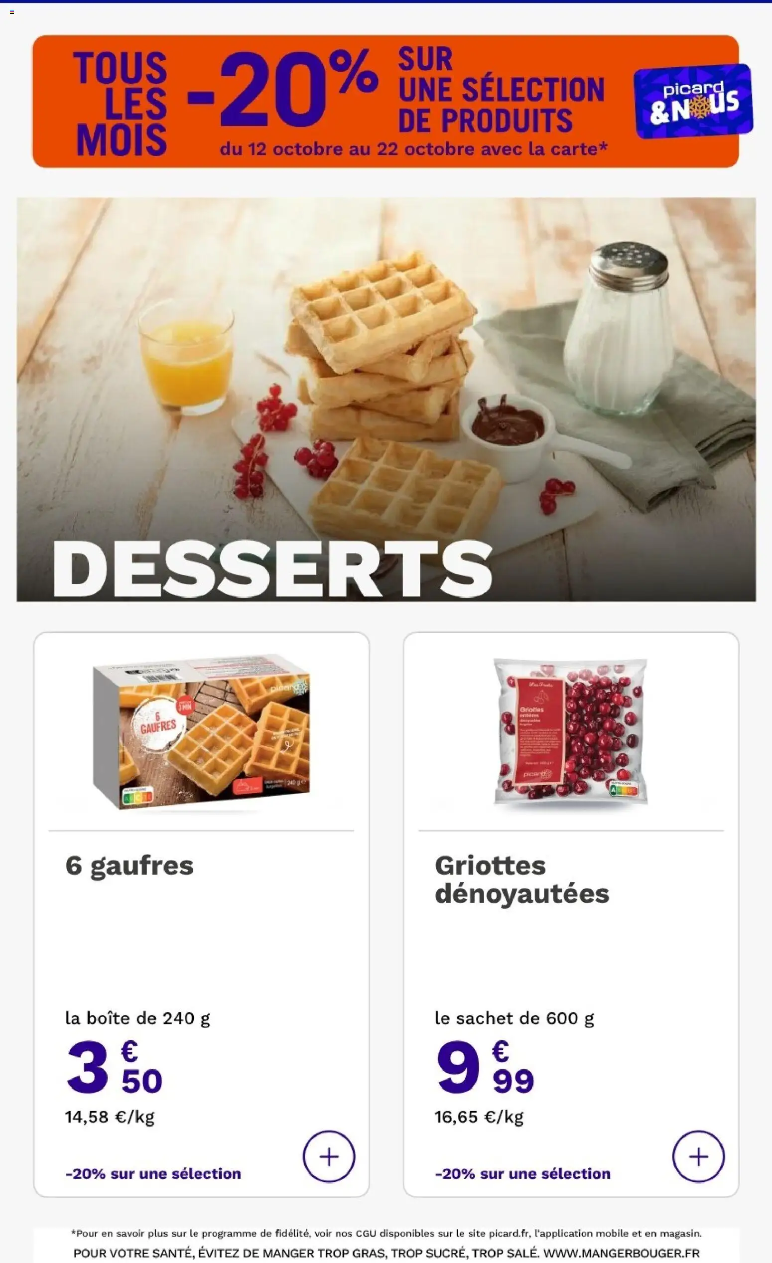 {H1} | Page: 29 | Produits: Gaufres