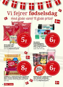 Dagli'Brugsen - Uge 39-40 gyldig fra 25/09/2026 | Side: 2 | Produkter: Pasta, Majs, Milkshake