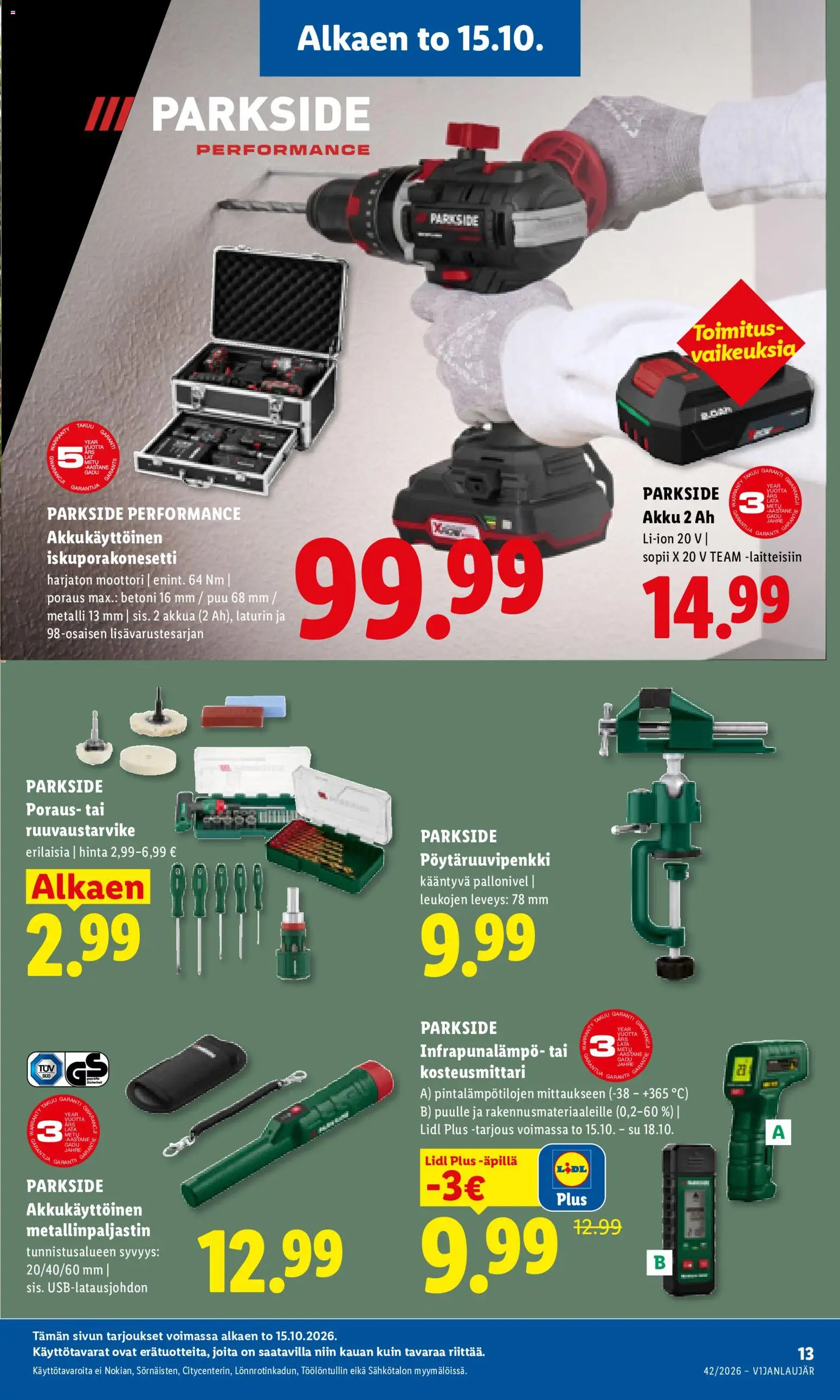 Lidl tarjoukset Vihti – voimassa 15/10/2026 alkaen | Sivu: 19