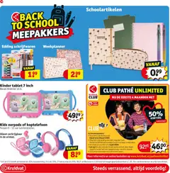 Kids earpods of koptelefoon, Kids earphones or headphones - Voorbeeld van een folder van Kruidvat, geldig van 23-06-2026 | Pagina: 76