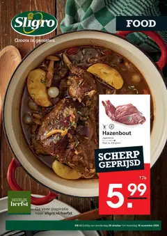 Sligro folder - Voorbeeld van een folder van Sligro, geldig van 29-10-2026