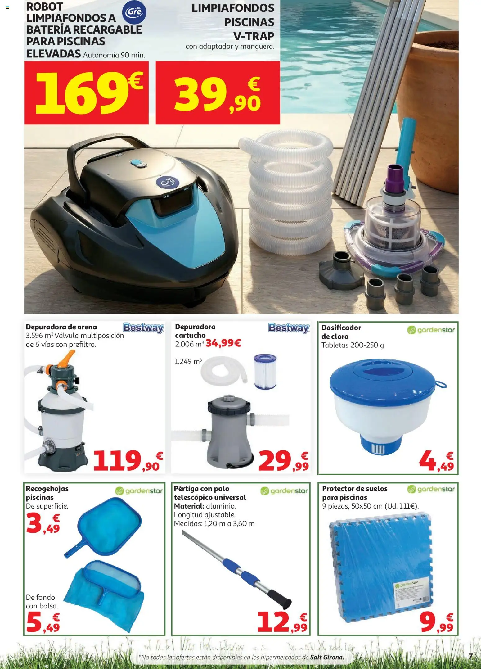 Alcampo Aire Libre HP │ válido desde el 28.05.2026 | Página: 7 | Productos: Adaptador, Robot, Batería