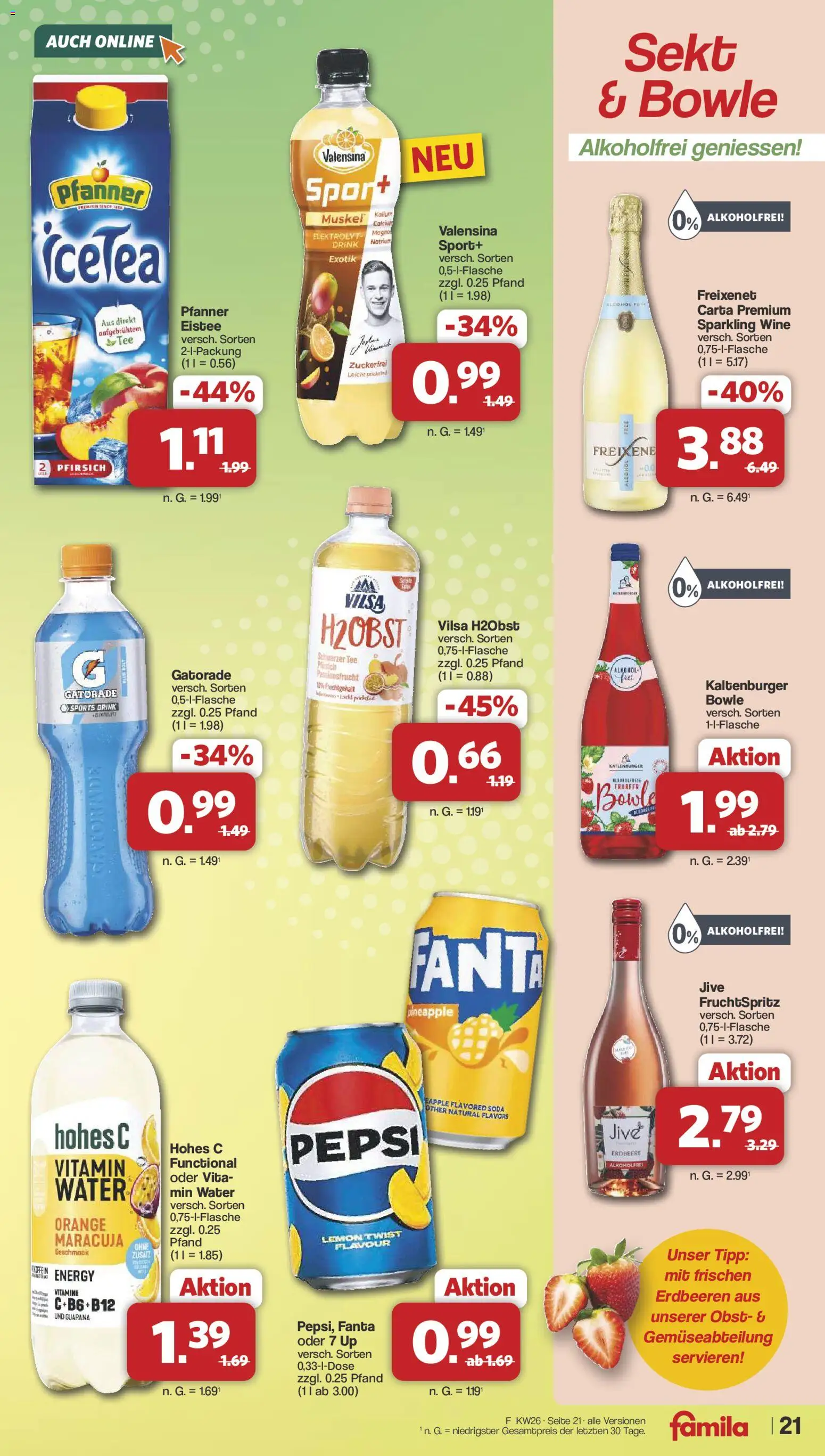 Famila Nordwest Prospekt – gültig ab 22.06.2026 | Seite: 22