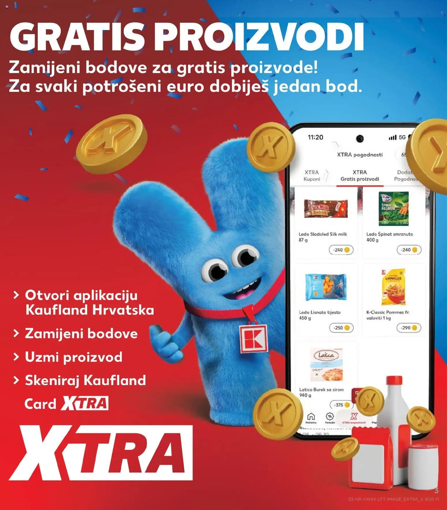 Kaufland katalog | vrijedi od 28.10.2026 | Stranica: 3 | Proizvodi: Špinat, Ledo, Sladoled, Burek