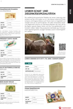 Transgourmet Cook Look-Book ab 08.04.2026 gültig | Seite: 79 | Produkte: Milch, Käse