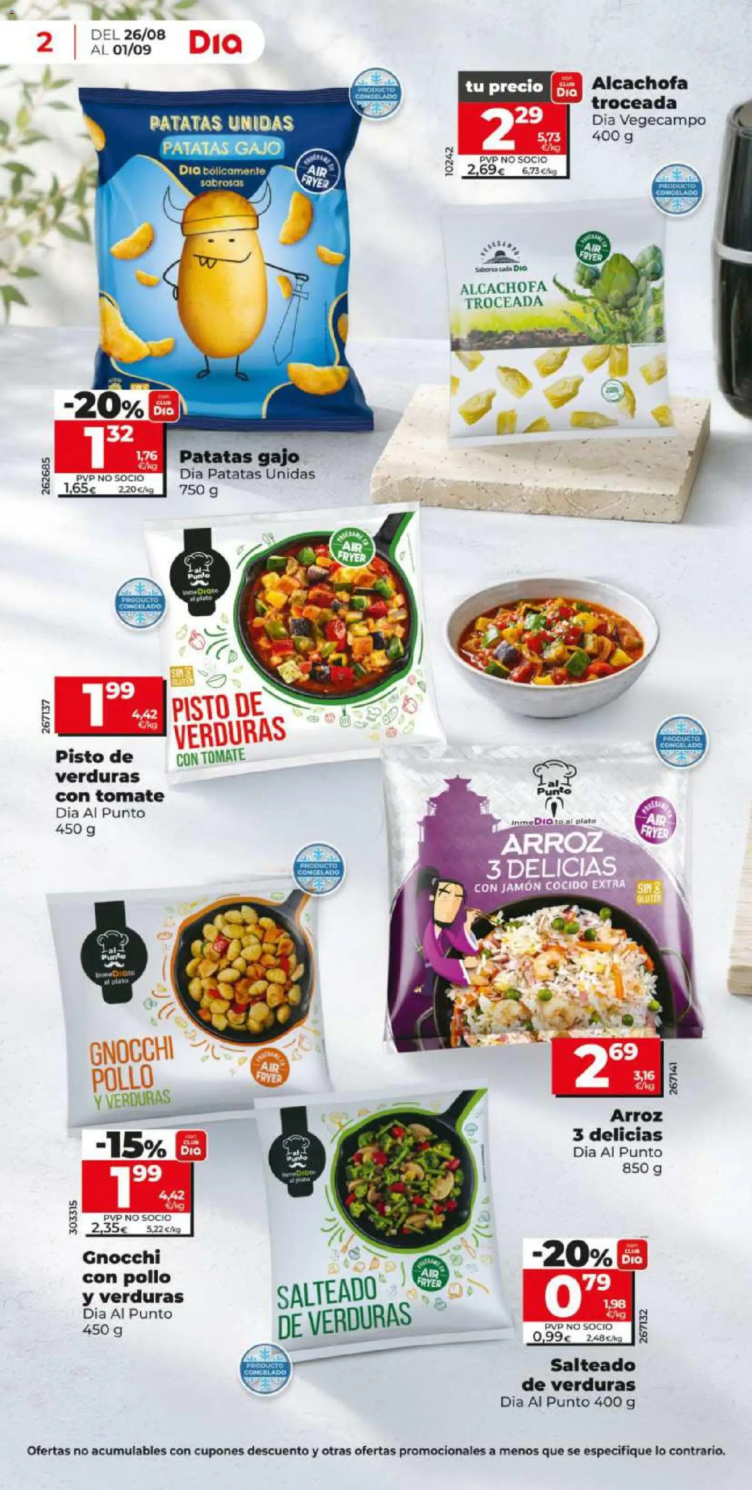 Dia - folleto │ válido desde el 26/08/2026 | Página: 2 | Productos: Verduras, Jamón cocido, Tomate, Pollo