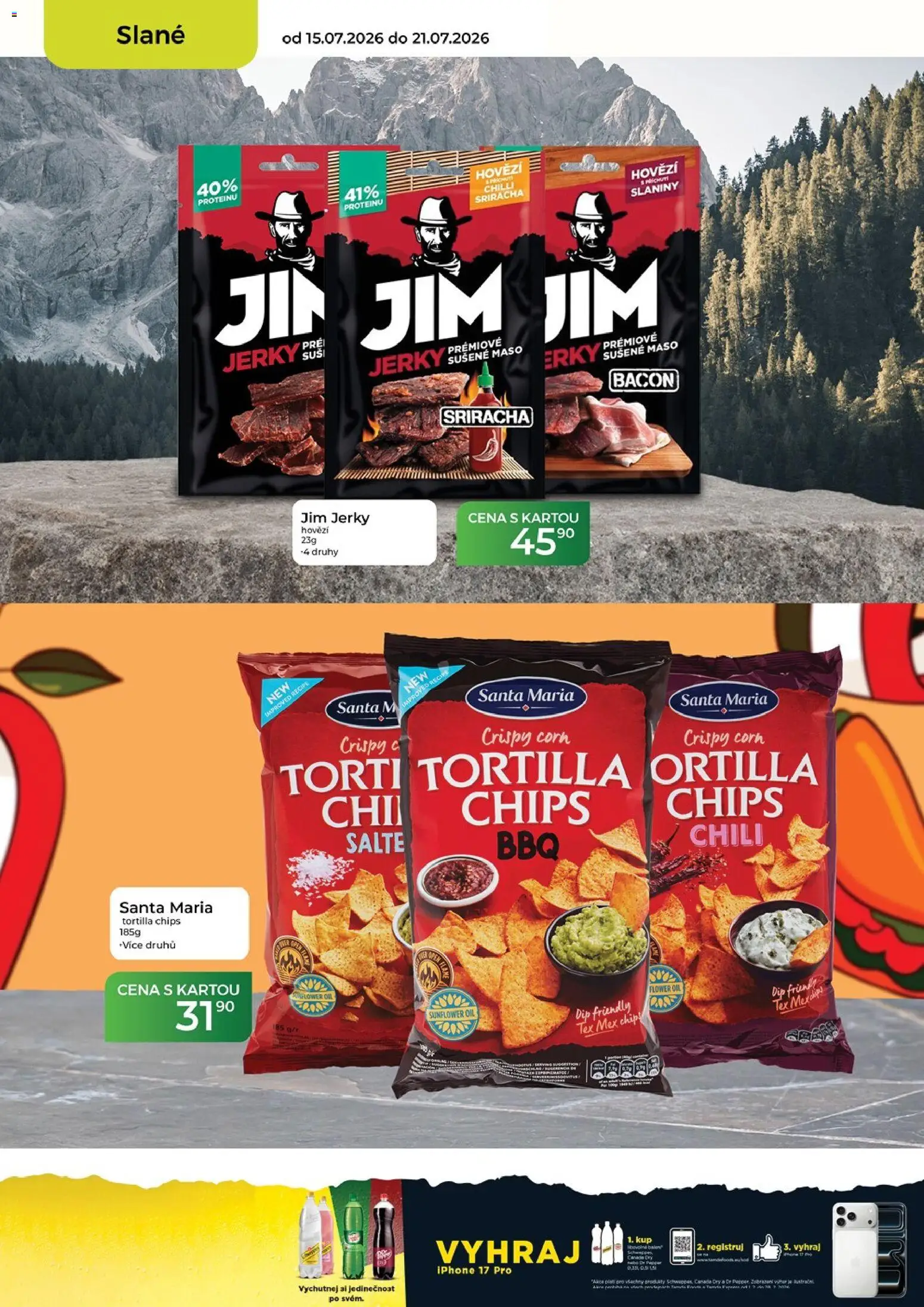 Tamda Foods leták od 15.07.2026 | Strana: 26 | Produkty: Tortilla chips, Hovězí, Tortilla, Jerky