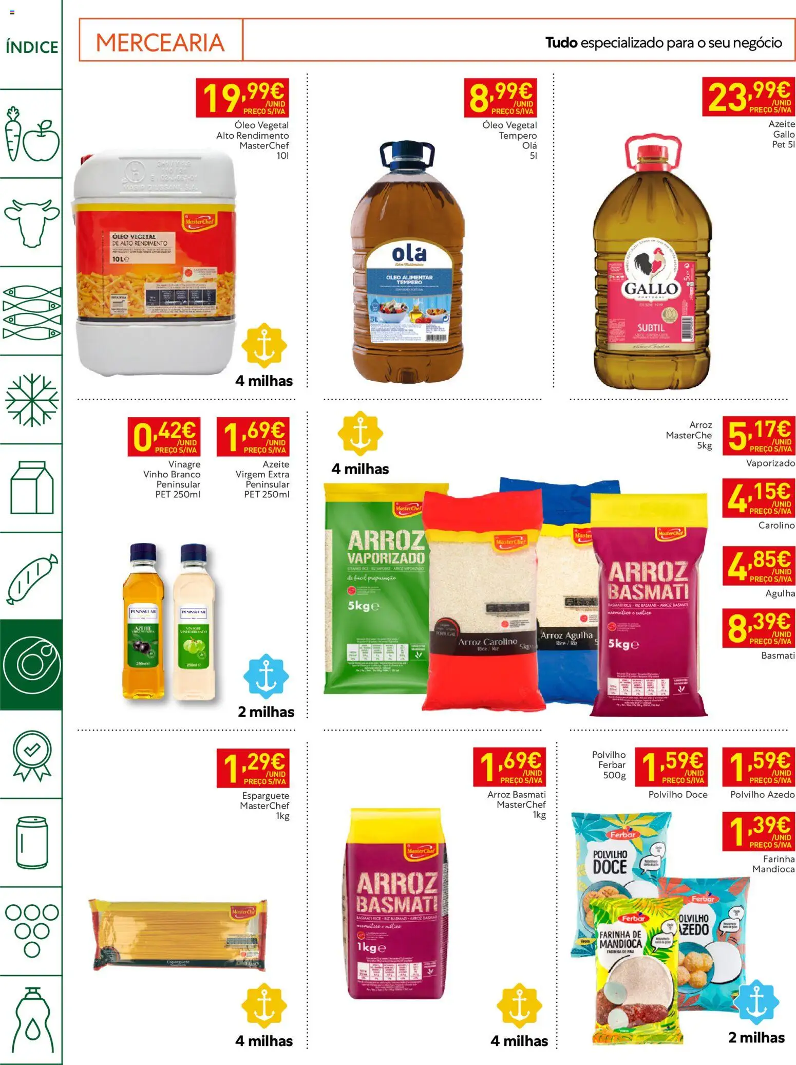 Recheio folheto Horeca Madeira │ válido de 06/10/2026 | Página: 14 | Produtos: Óleo vegetal, Óleo, Vinho, Arroz