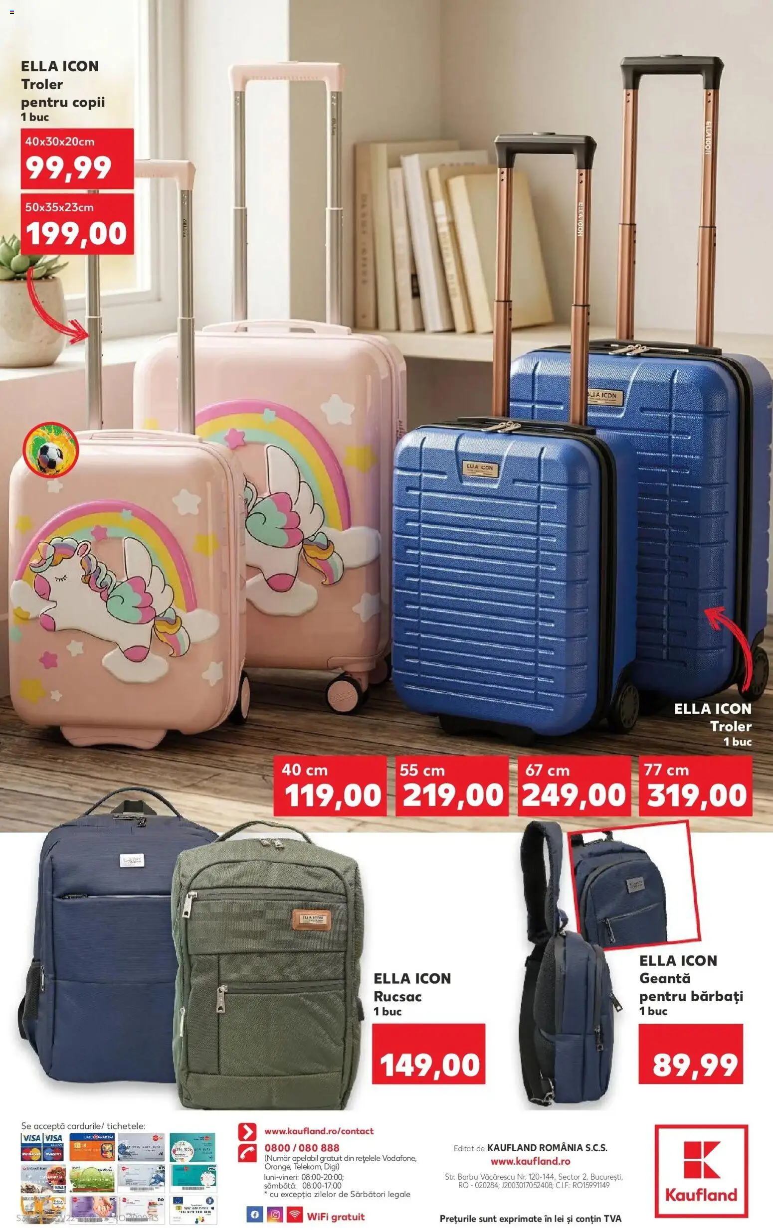 Noul catalog Kaufland – valabil de la 27.05.2026 | Pagină: 34 | Produse: Geantă, Rucsac