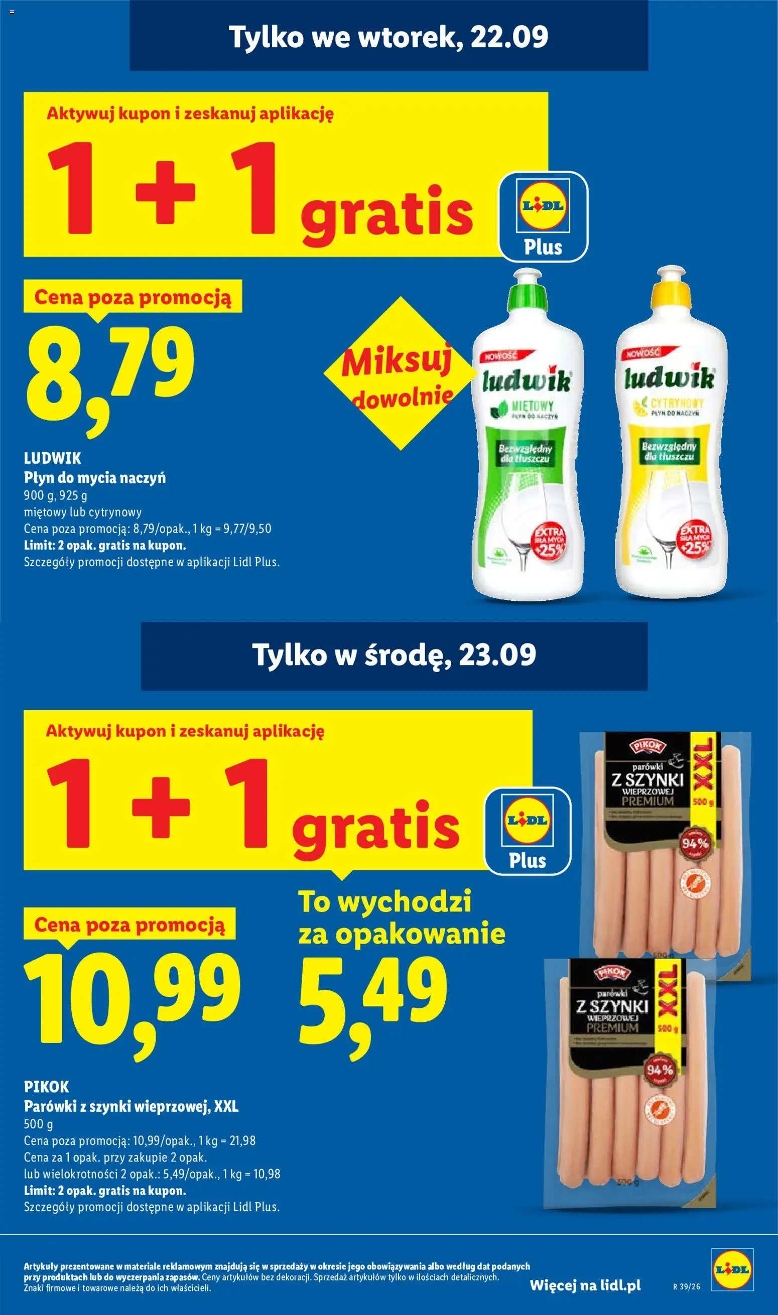 Lidl Polsko leták od 21.09.2026 | Strana: 13 | Produkty: Pikok