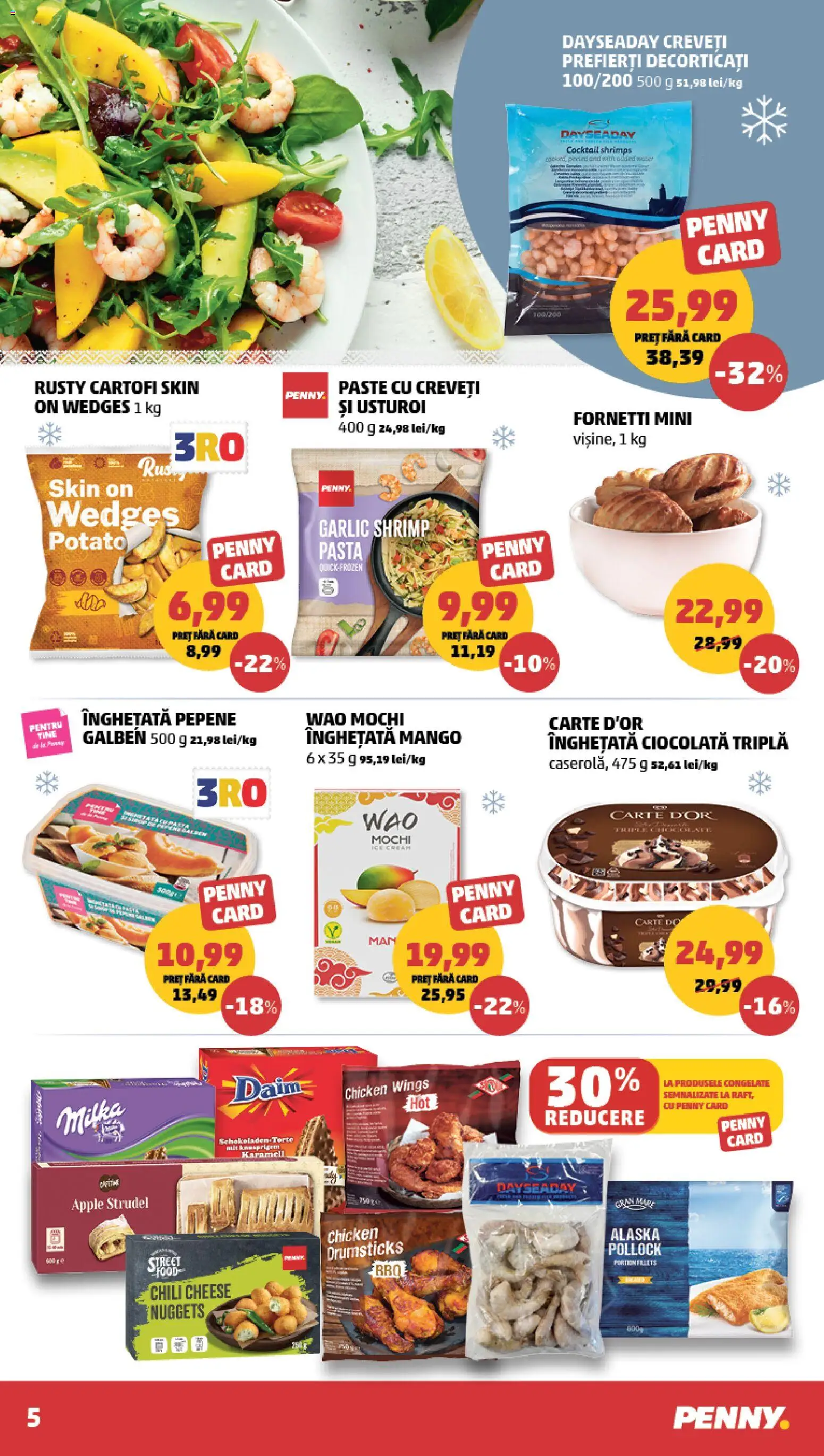 Noul catalog PENNY – valabil de la 15.04.2026 | Pagină: 5 | Produse: Pepene Galben, Ciocolată, Cocktail, Cartofi