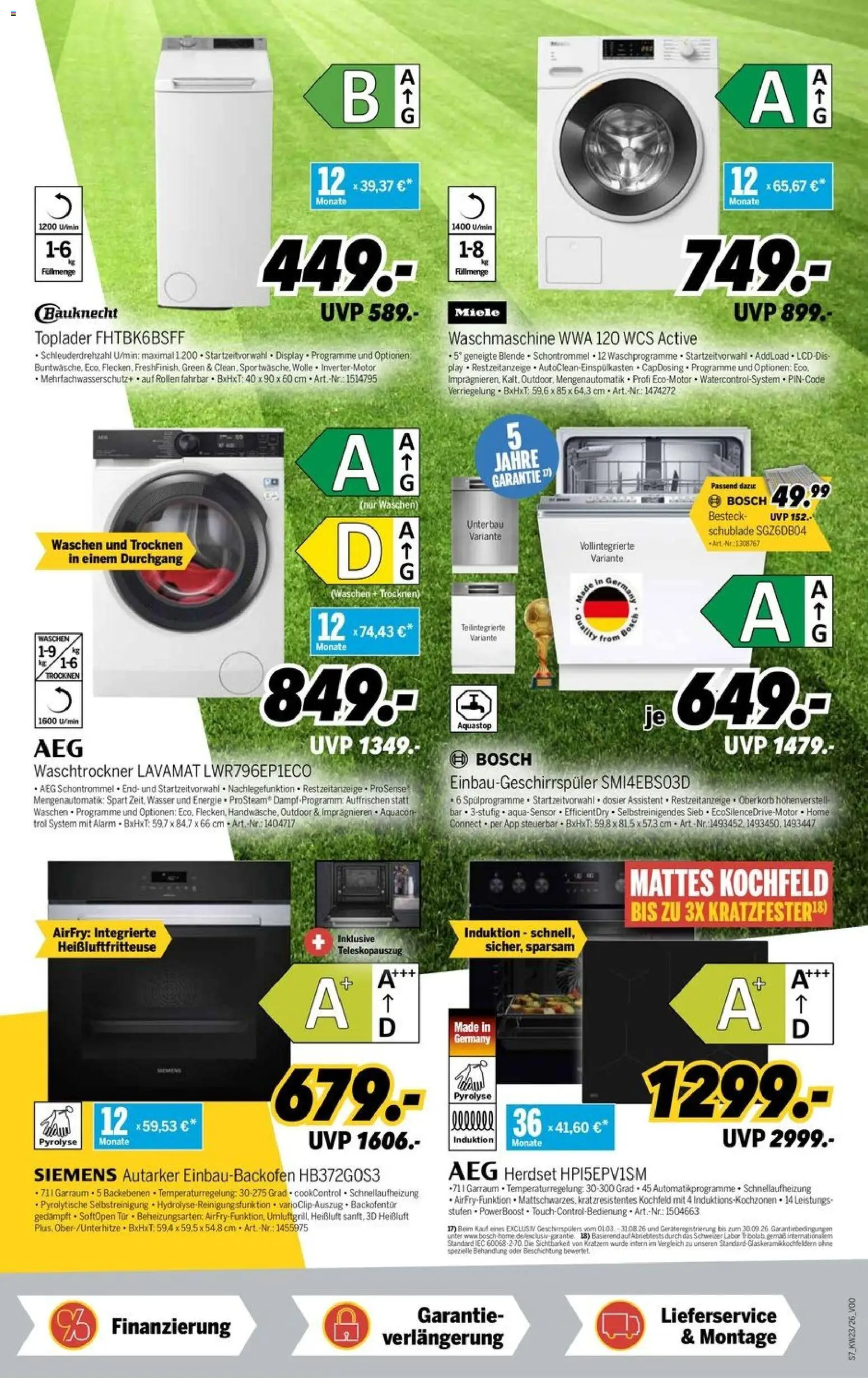 Medimax Prospekt – gültig ab 30.05.2026 | Seite: 7 | Produkte: Miele, Bosch, Waschmaschine, Waschtrockner