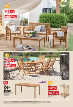 Преглед на Aiko XXXL брошура -30% за Градински чадъри и Шезлонги - Офертите са валидни от 25.05.2026 | Страница: 10 | Продукти: Маса