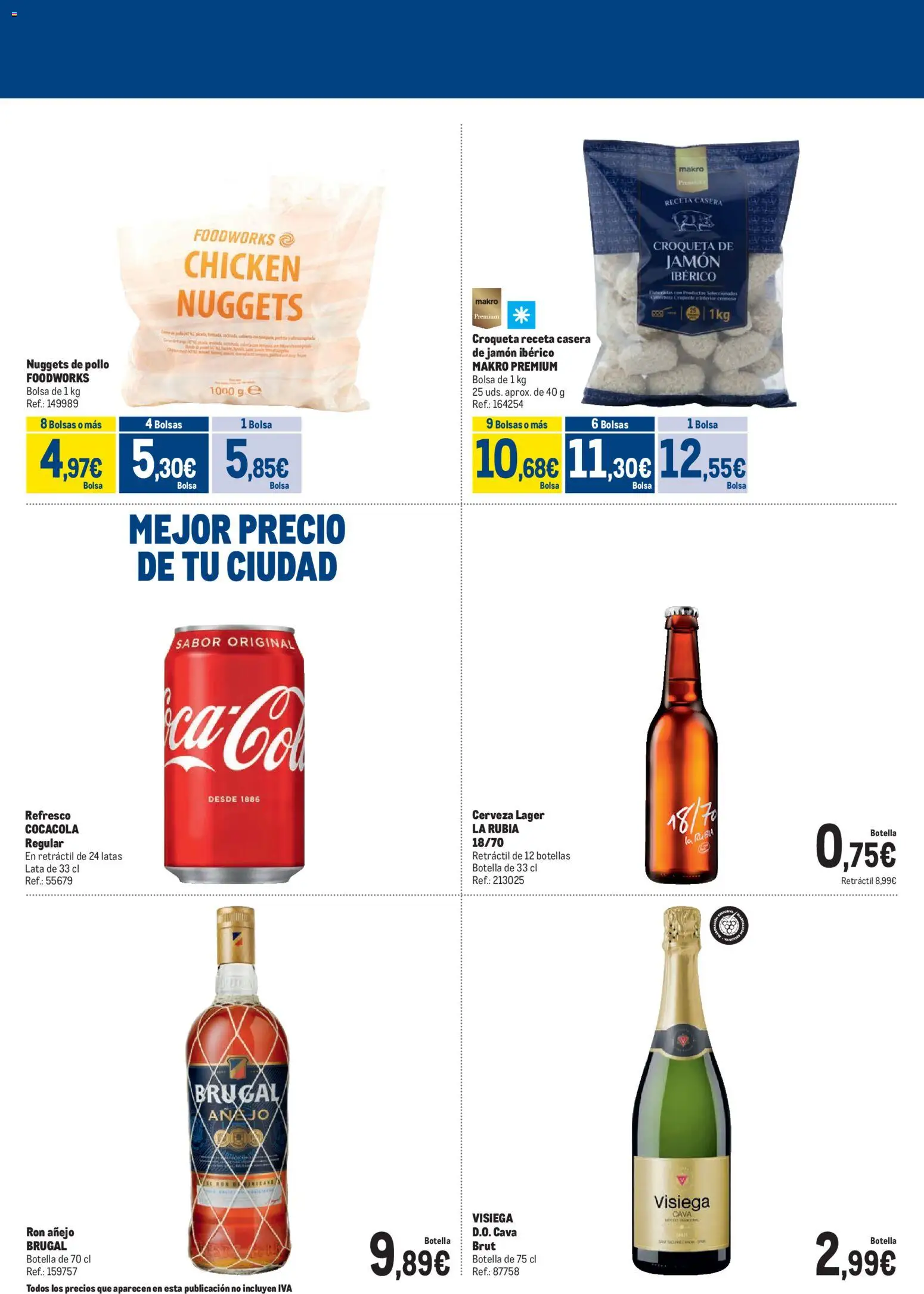 Makro Día del Orgullo Barajas y Pº Imperial │ válido desde el 11.06.2026 | Página: 3 | Productos: Jamón, Cerveza, Bolsa, Nuggets
