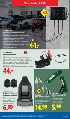 PARKSIDE Mini aku ručna svjetiljka, S integriranom punjivom litij-ionskom baterijom. Postolje s magnetom. Svjetlosni tok: cca 200 lm - Pregled kataloga iz trgovine Lidl, vrijedi od 26.10.2026 | Stranica: 53
