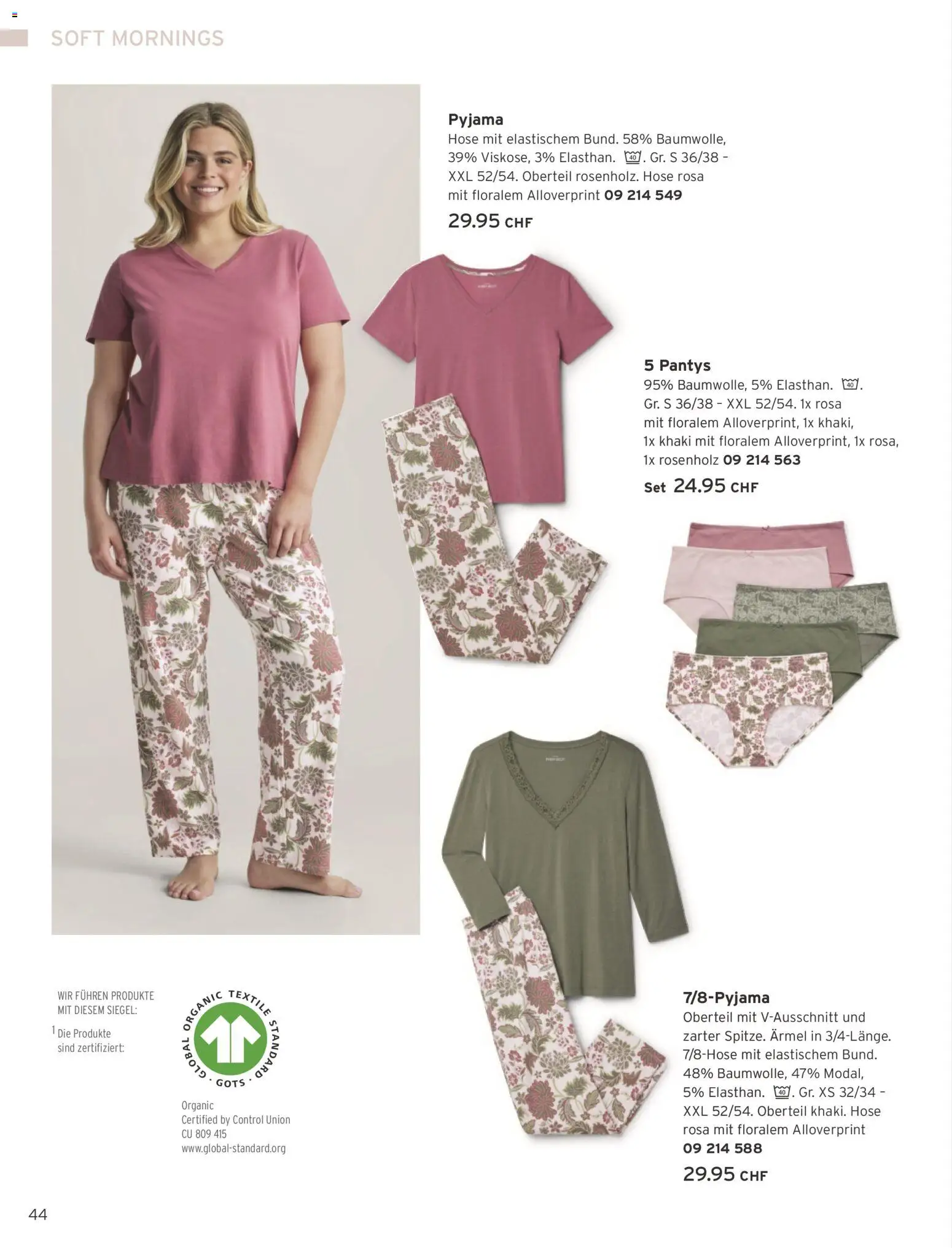 Tchibo aktionen – gültig ab 01.09.2026 | Seite: 44 | Produkte: Hose, Pyjama
