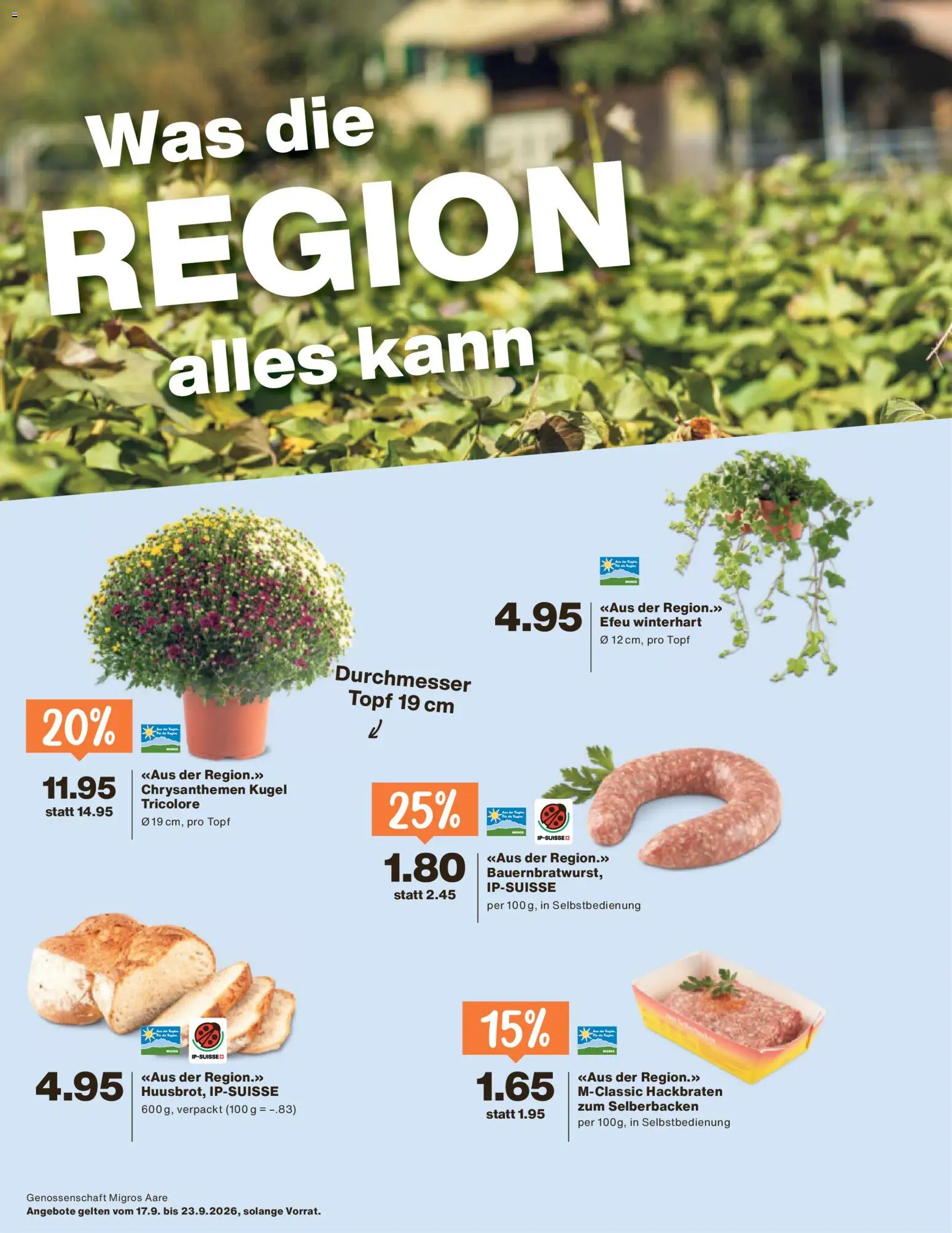 Migros aktionen Magazin – gültig ab 16.09.2026 | Seite: 2