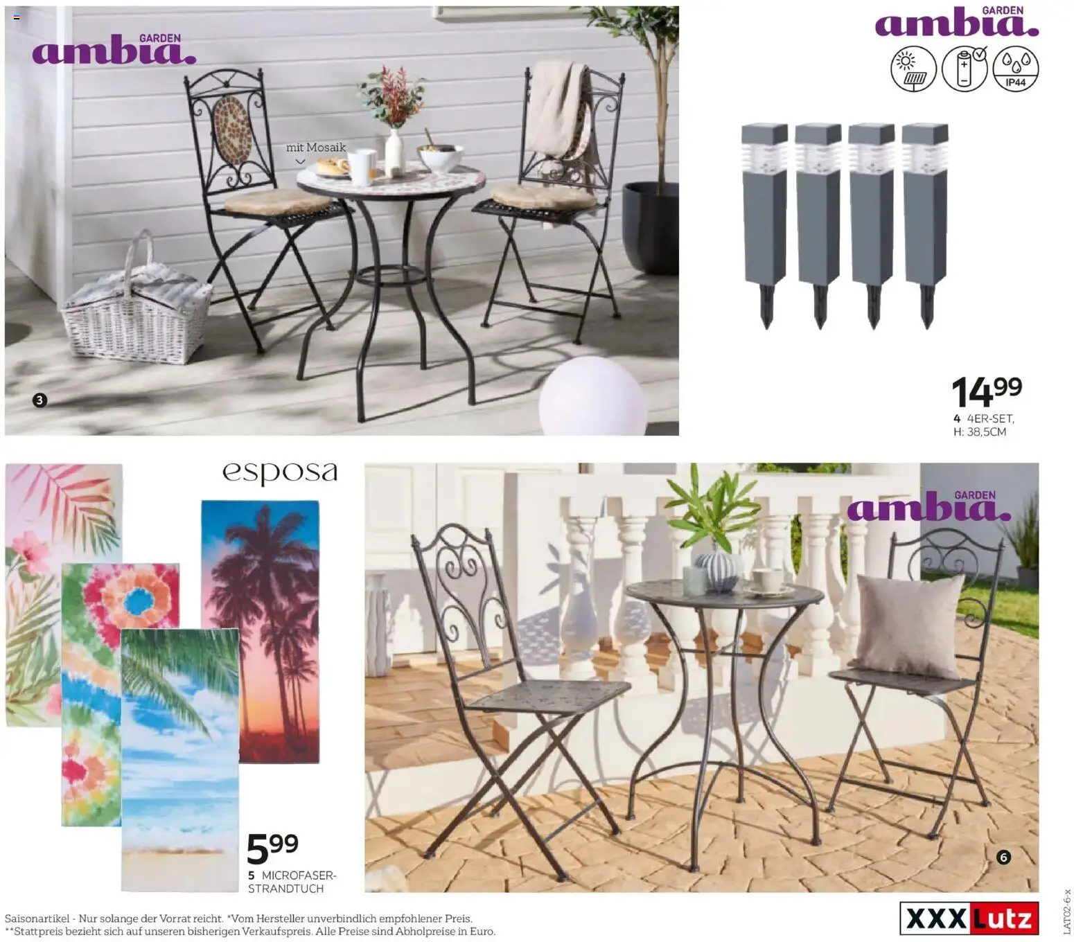XXXLutz Gartenkatalog gültig ab 30.03.2026 | Seite: 95