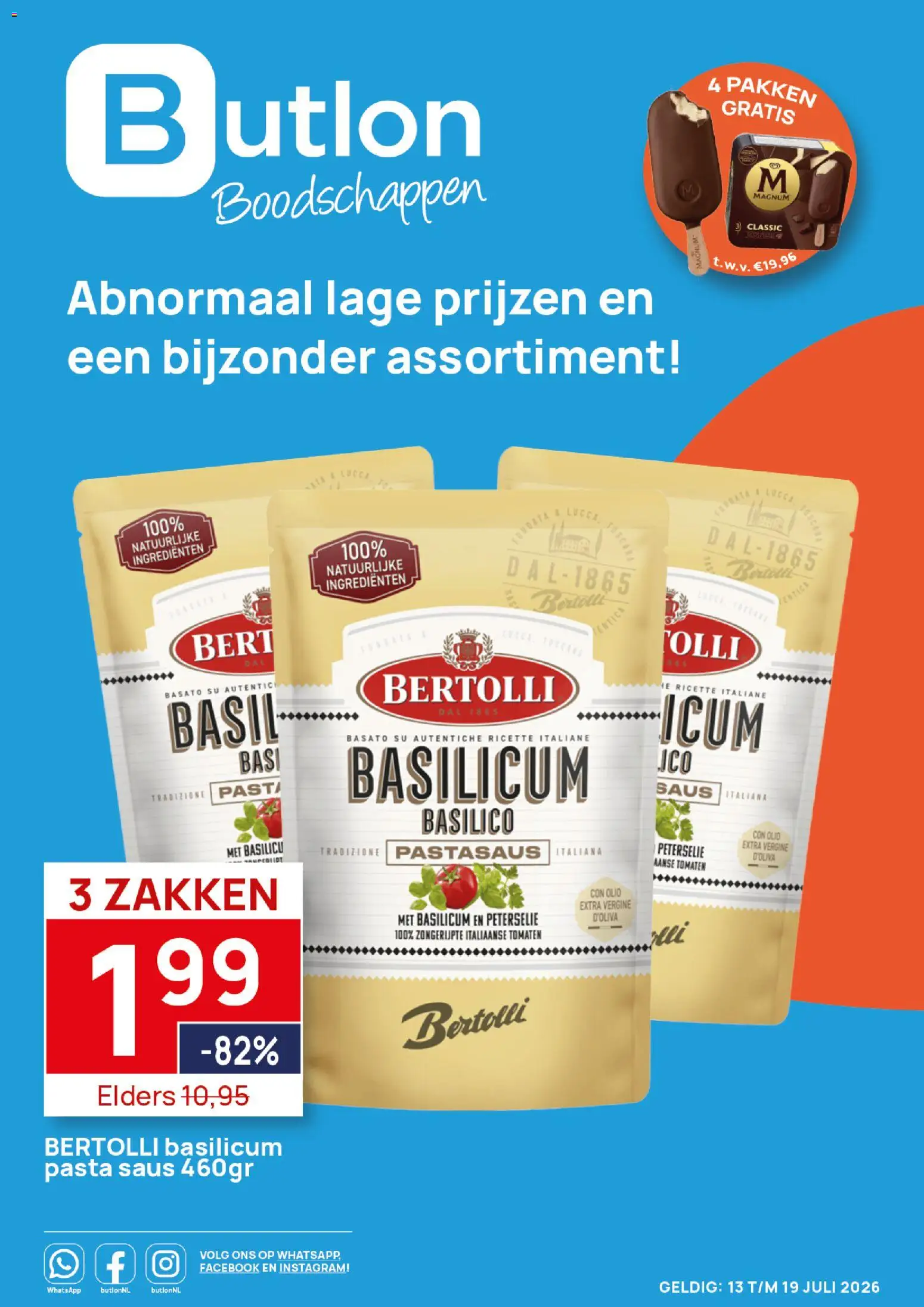 {H1} | Pagina: 1 | Producten: Tomaten, Pasta, Saus, Citrompótló tabletta