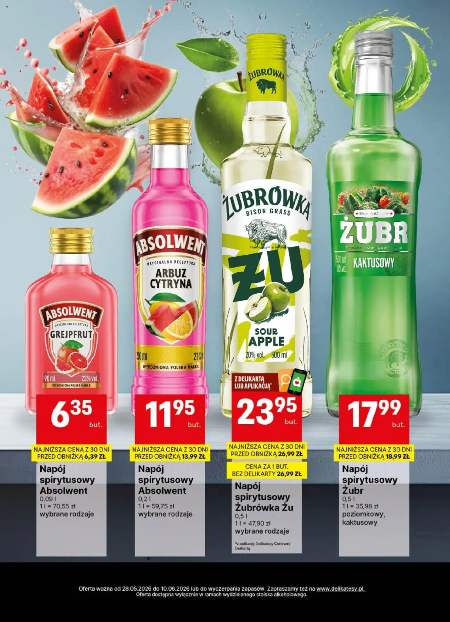 Delikatesy Centrum gazetka - DeliBarek od 28.05.2026 | Strona: 15 | Produkty: Cytryna, Delikatesy, Żubrówka, Grejpfrut