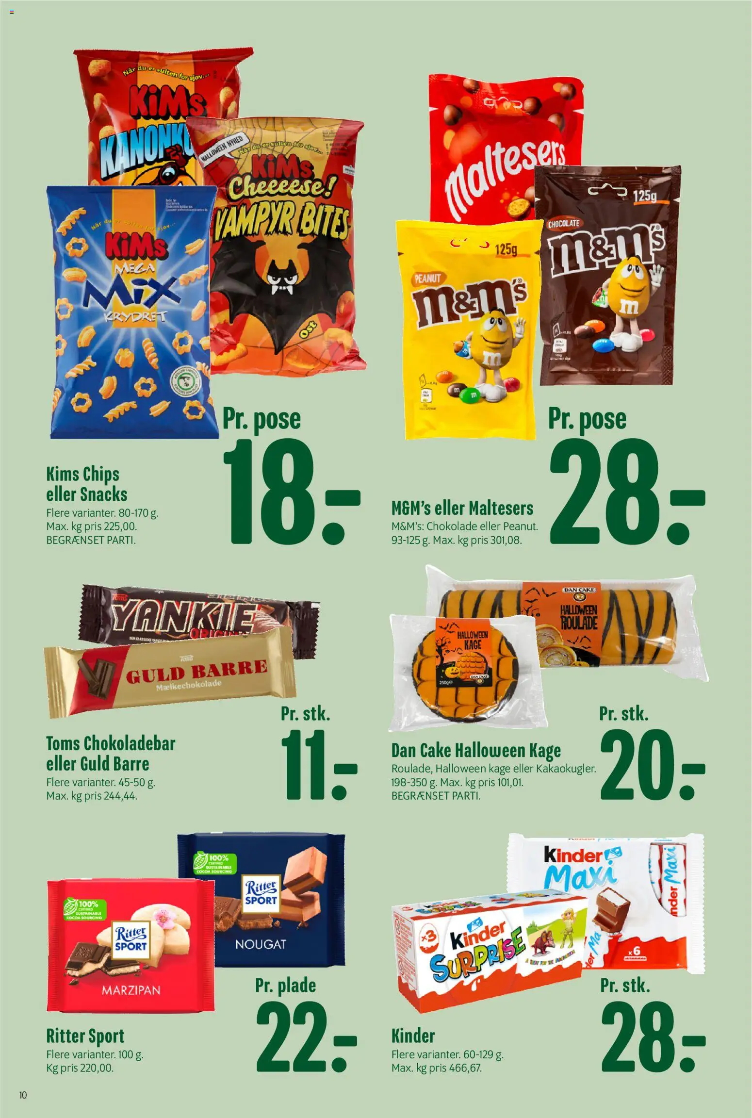 Min Købmand tilbudsavis – gyldig fra 02/10/2026 | Side: 12 | Produkter: Chokolade, Chips, Roulade, Snacks