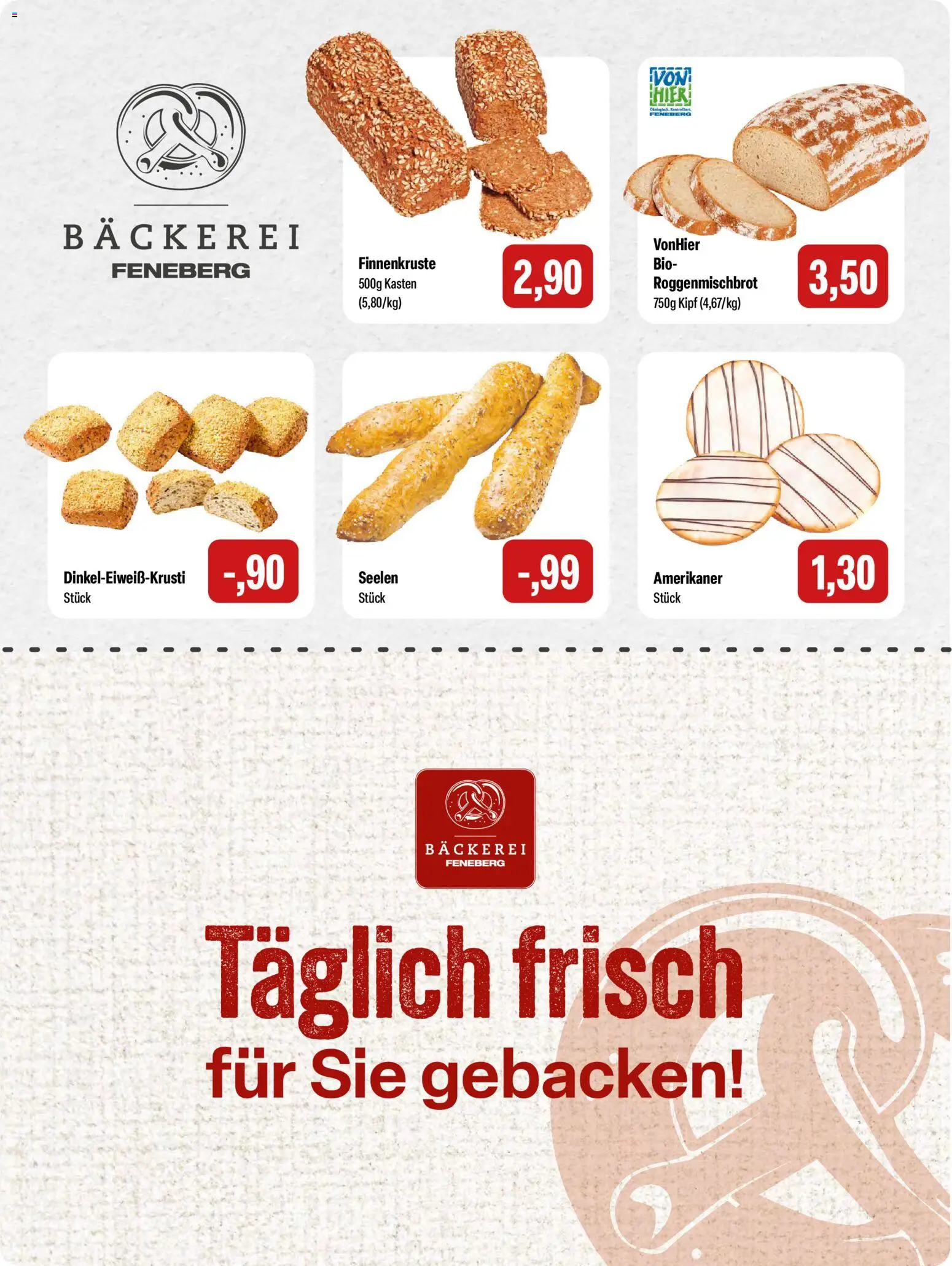Feneberg Angebote – gültig ab 09.07.2026 | Seite: 4 | Produkte: Bäckerei