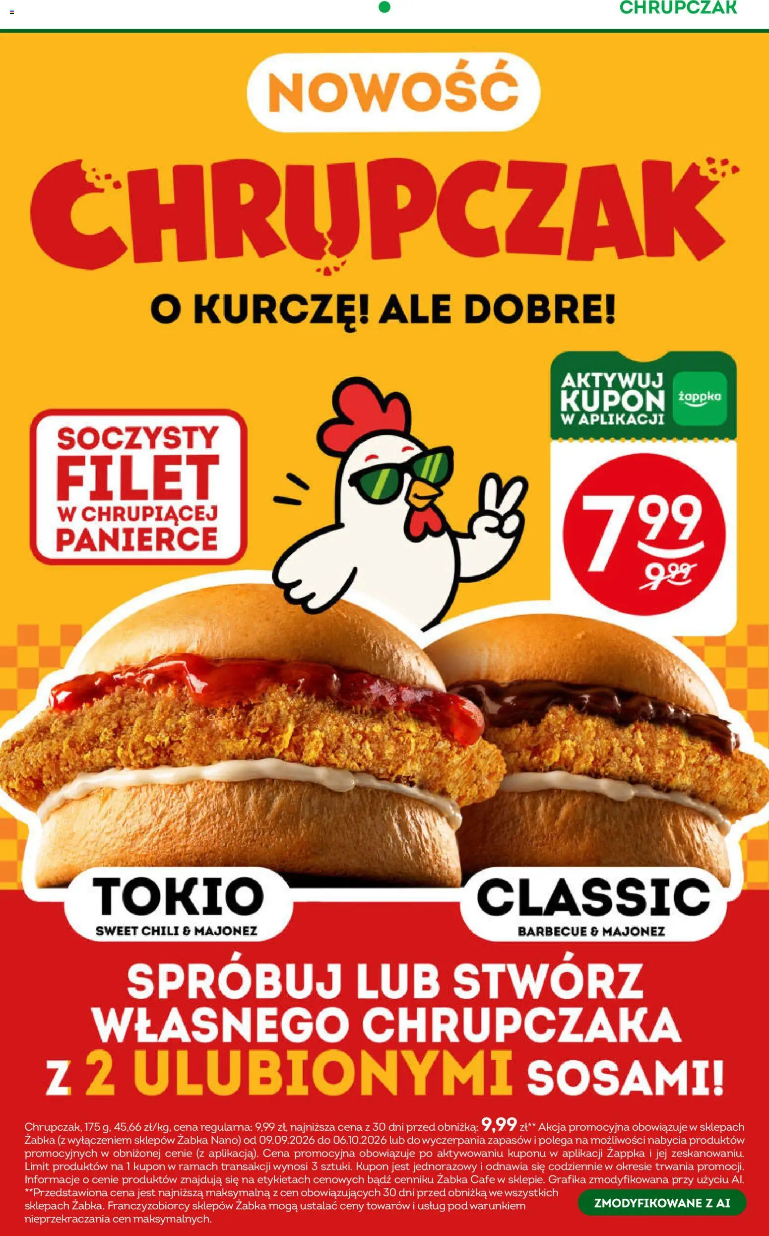Żabka gazetka od 09.09.2026 | Strona: 3 | Produkty: Chili, Filet, Majonez