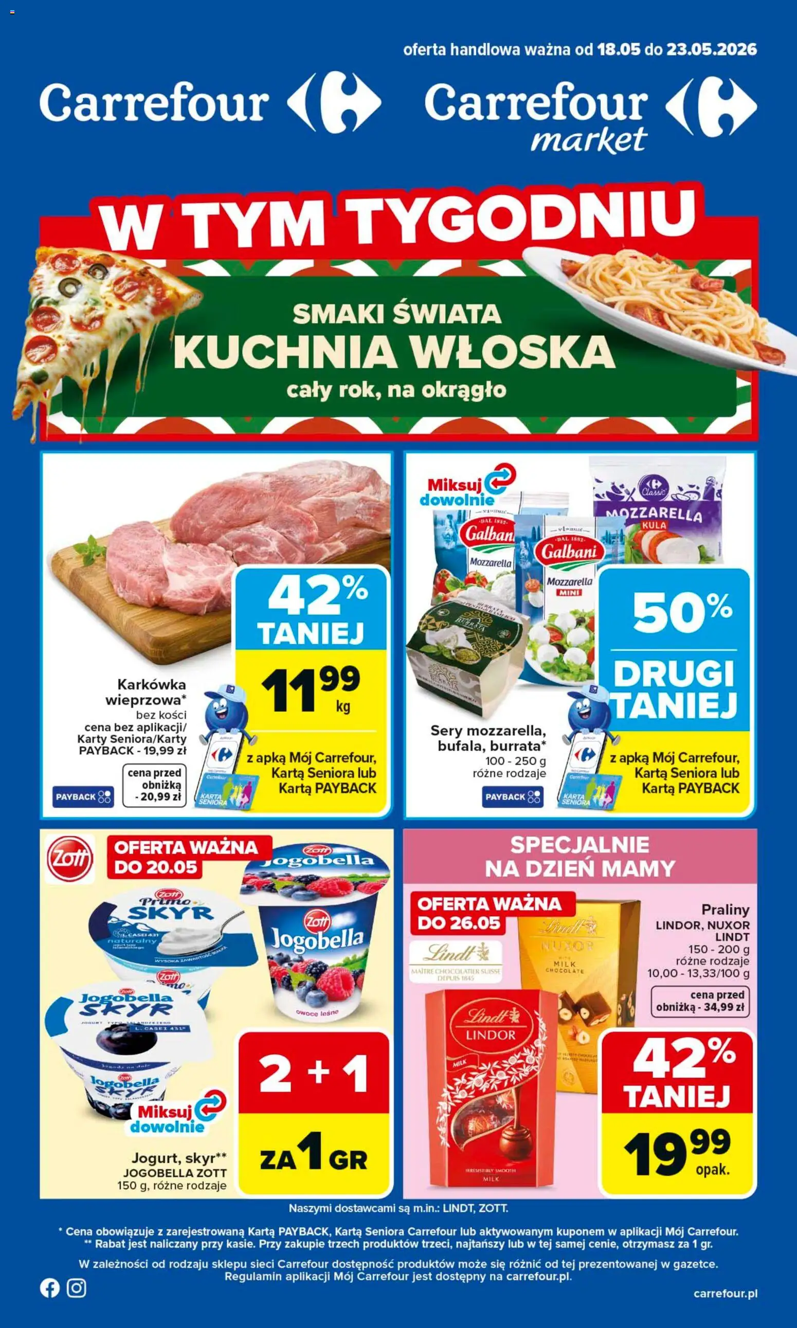 Carrefour gazetka od 18.05.2026 | Strona: 1